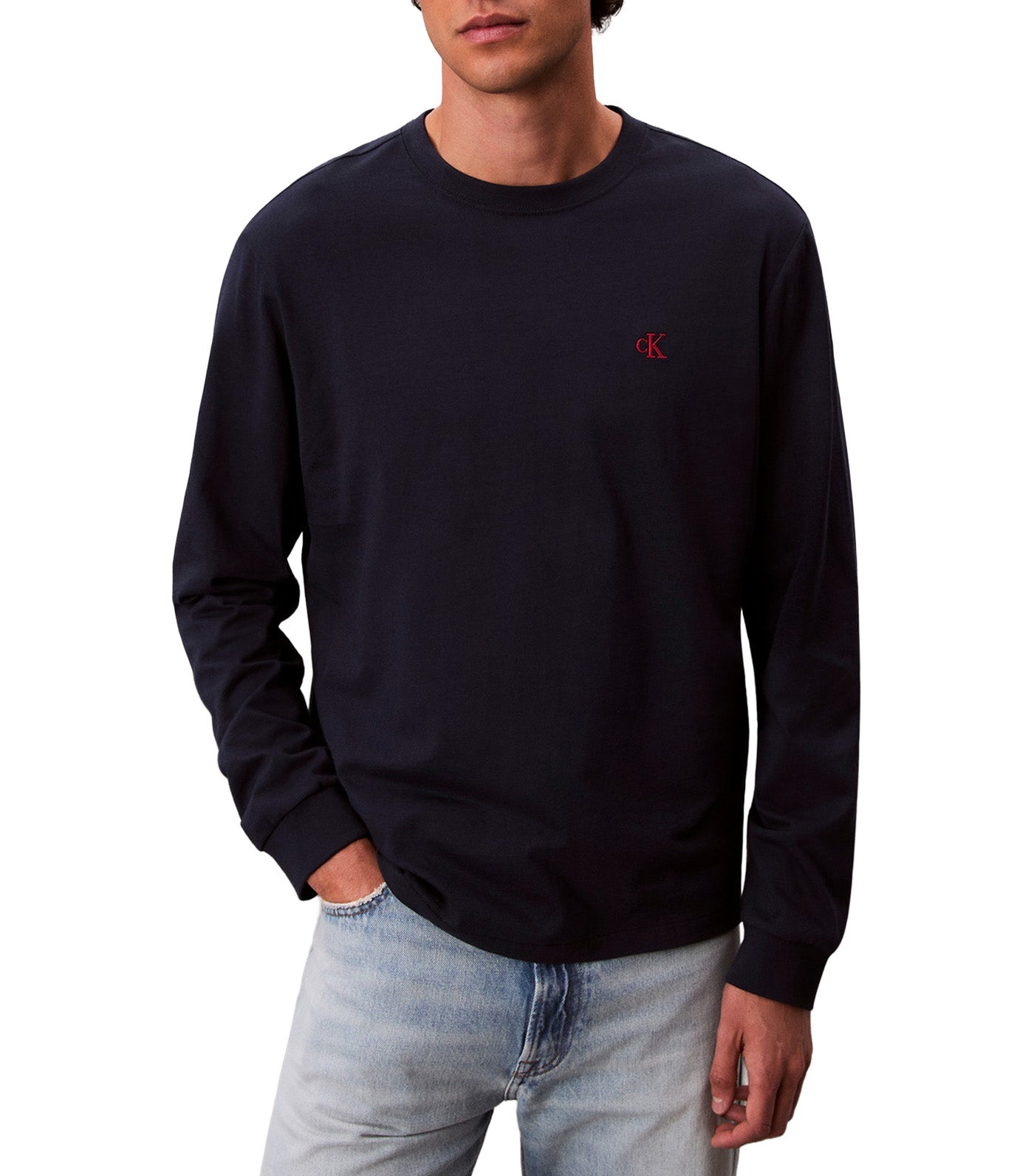 Long Sleeve Easy Monogram Tee