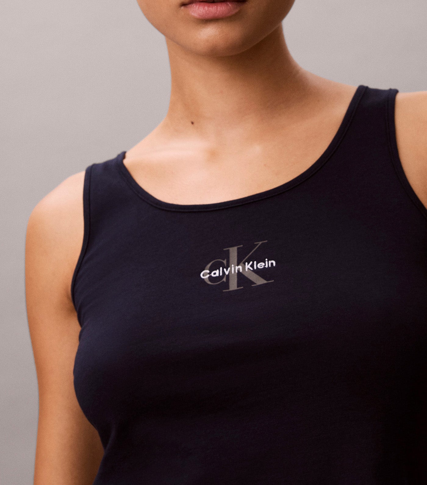 Cotton Stretch Lounge Tank Top