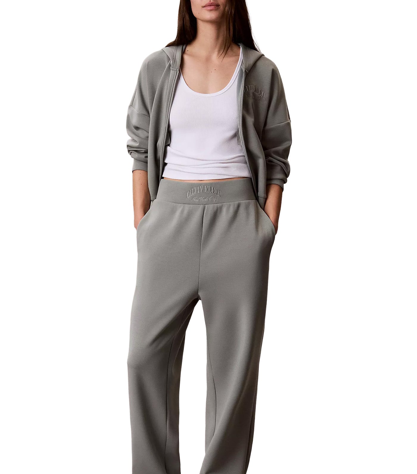 Women's Scuba Sweatpant Winter Gray