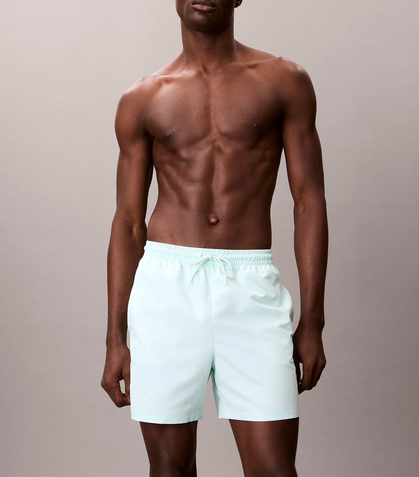 Short Drawstring Swim Shorts