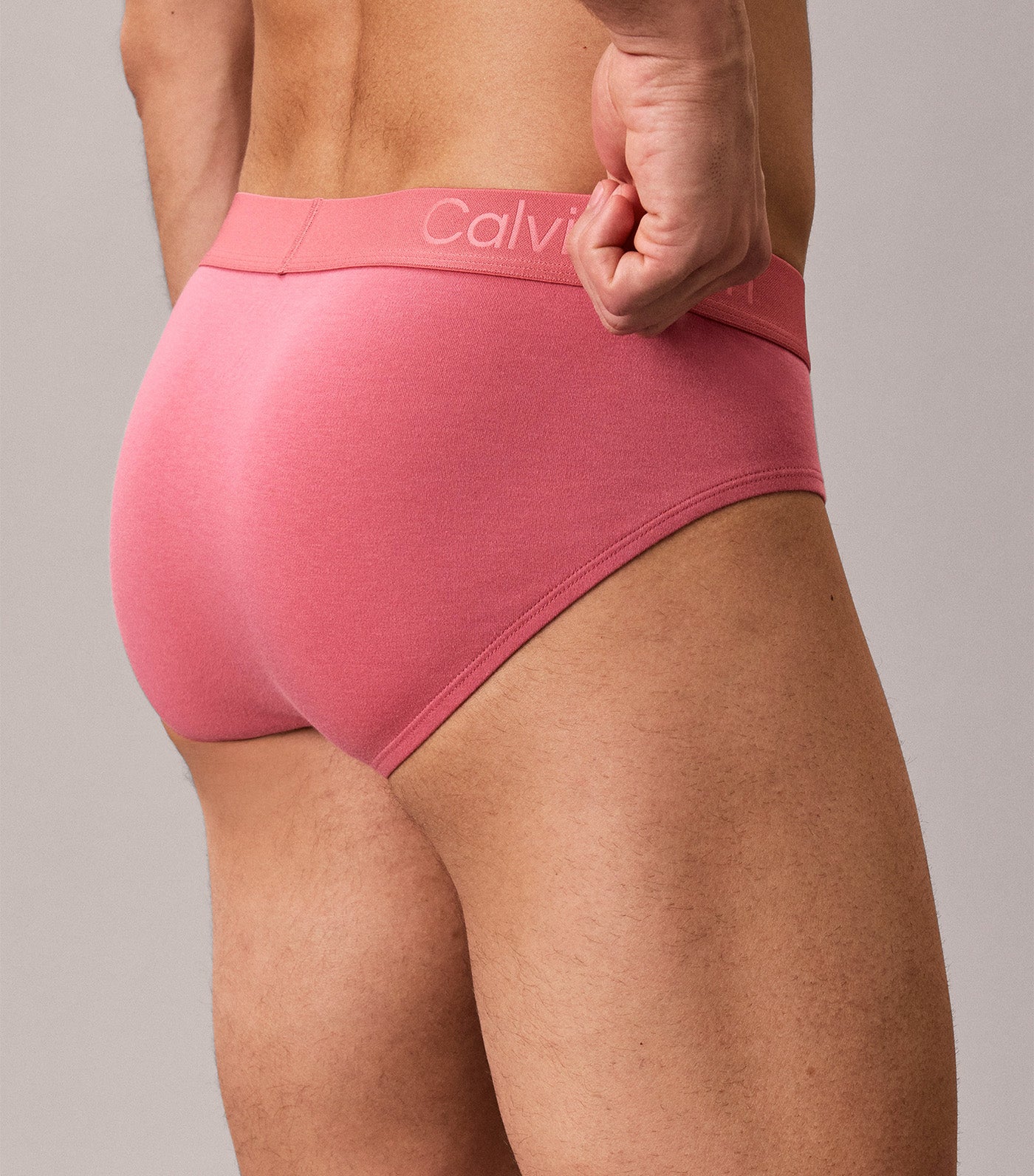 CK Black Cotton Stretch Hip Briefs