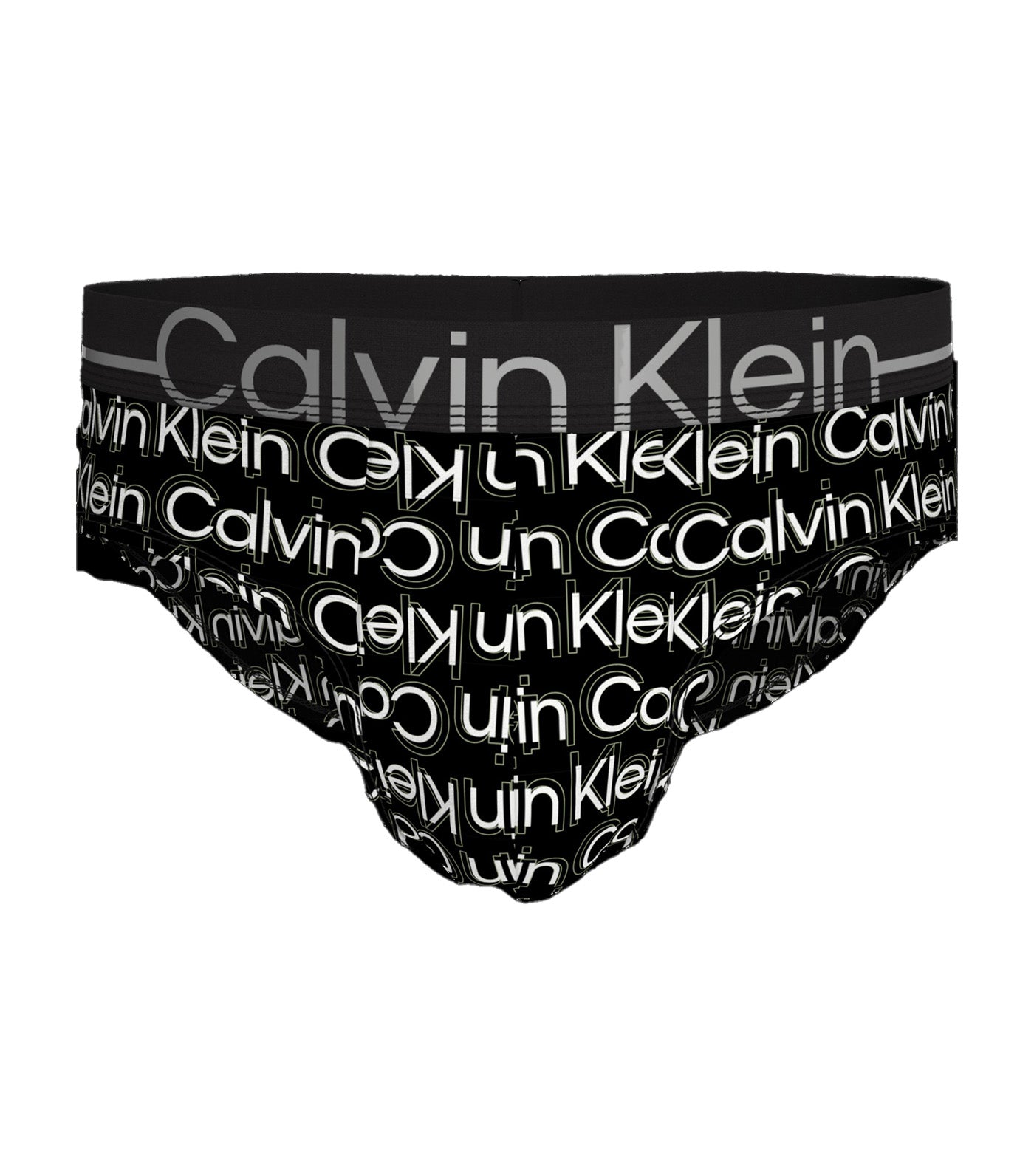 Invisibles Microfiber Mesh Hip Brief Echo Logo Black