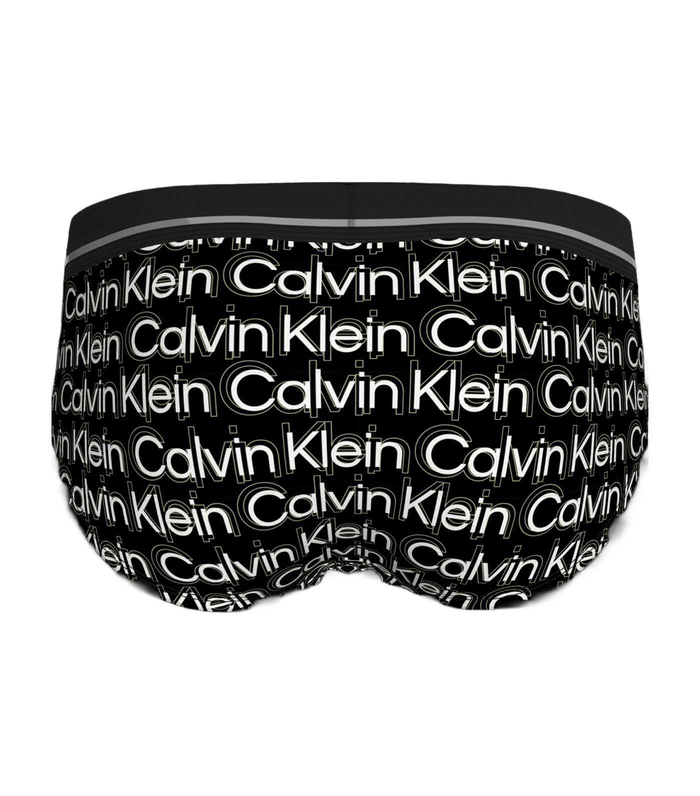 Invisibles Microfiber Mesh Hip Brief Echo Logo Black