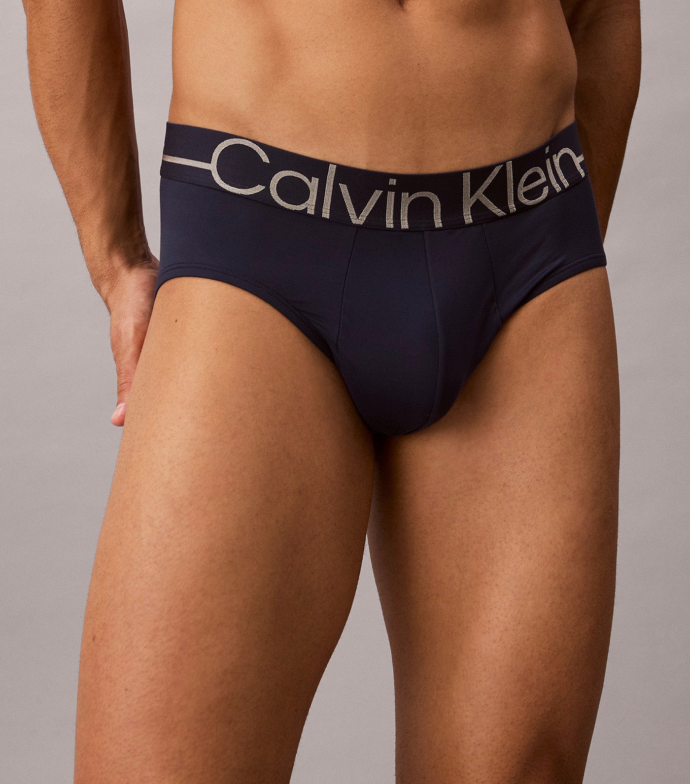 Men's Hip Brief Blue Shadow