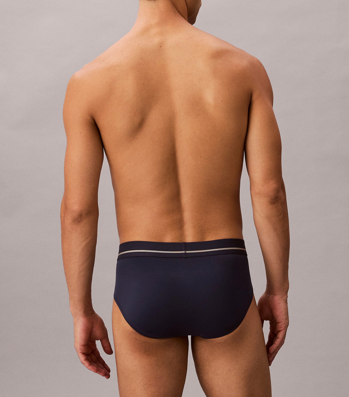 Men's Hip Brief Blue Shadow