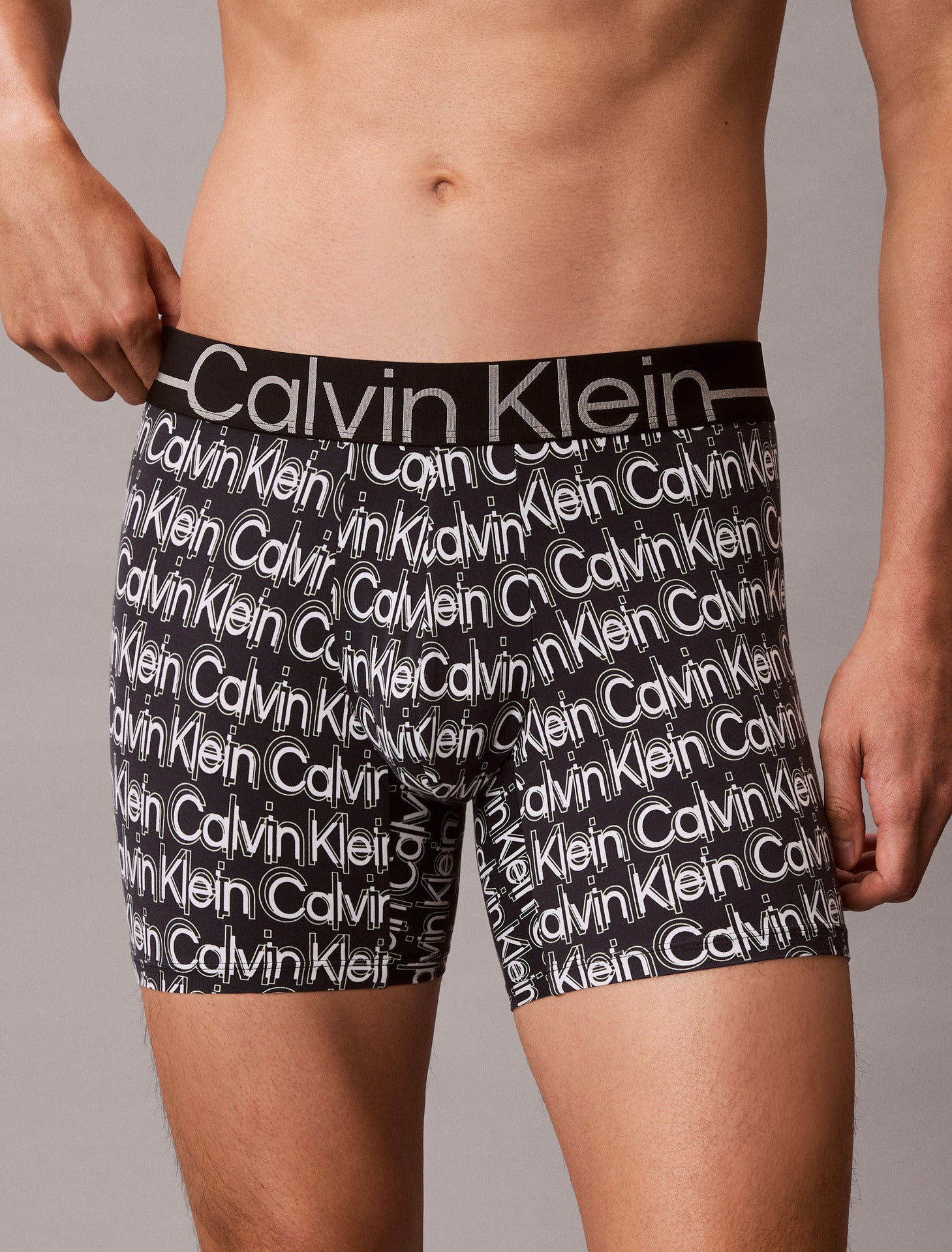 Icon Microfiber Stretch Metallic Boxer Brief
