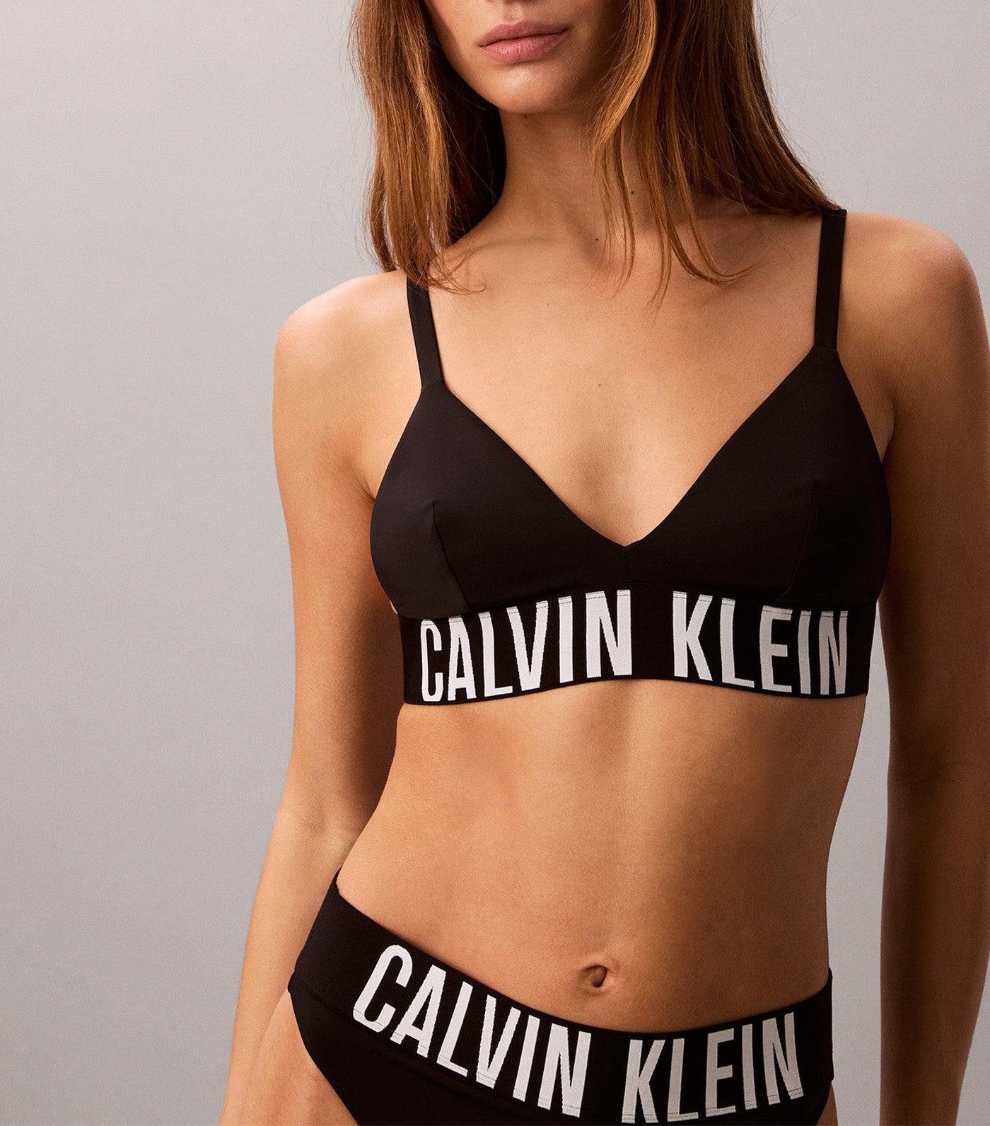 Intense Power Triangle Bikini Top Black