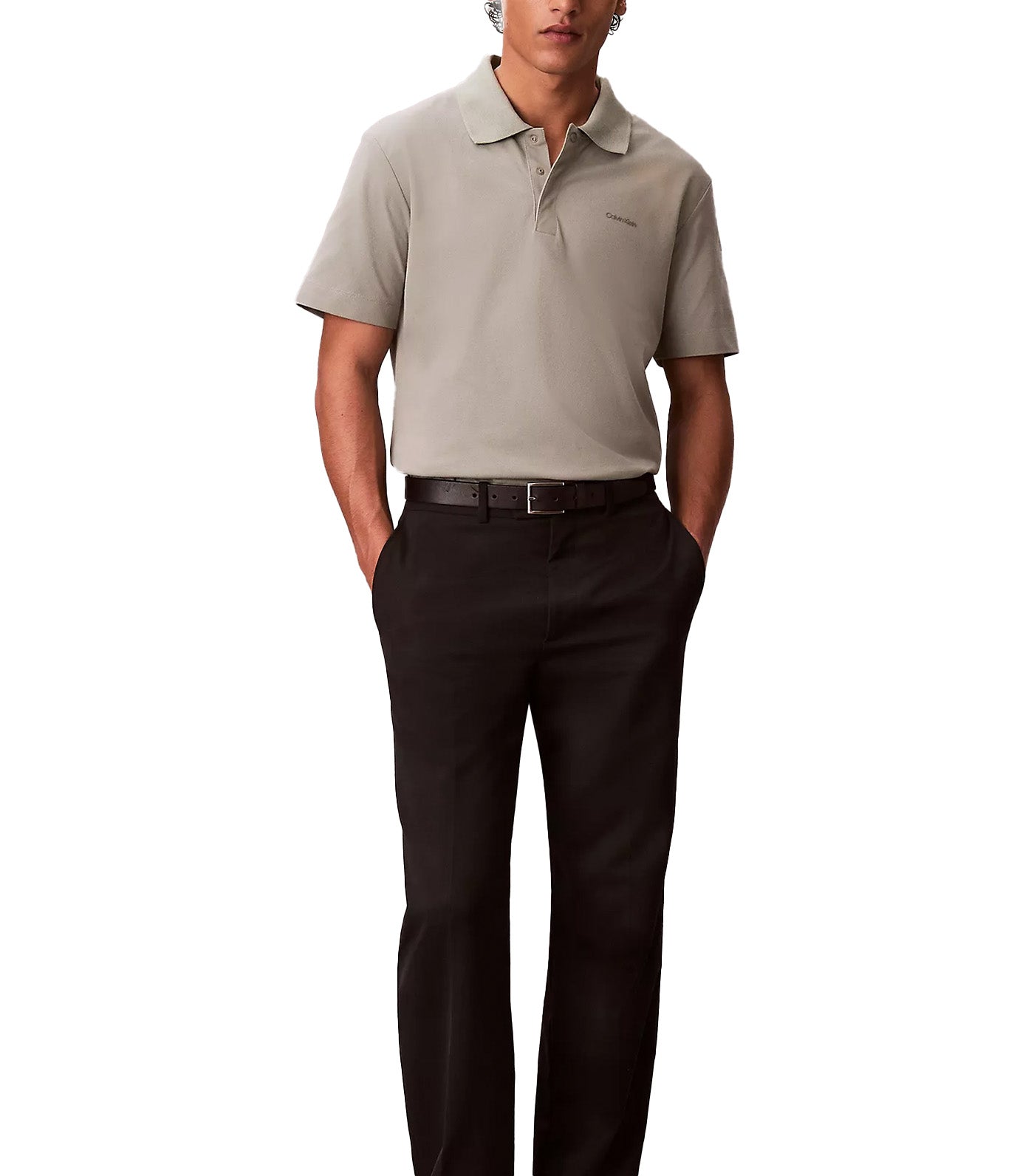 Short Sleeve Cooling Pique Snap Polo