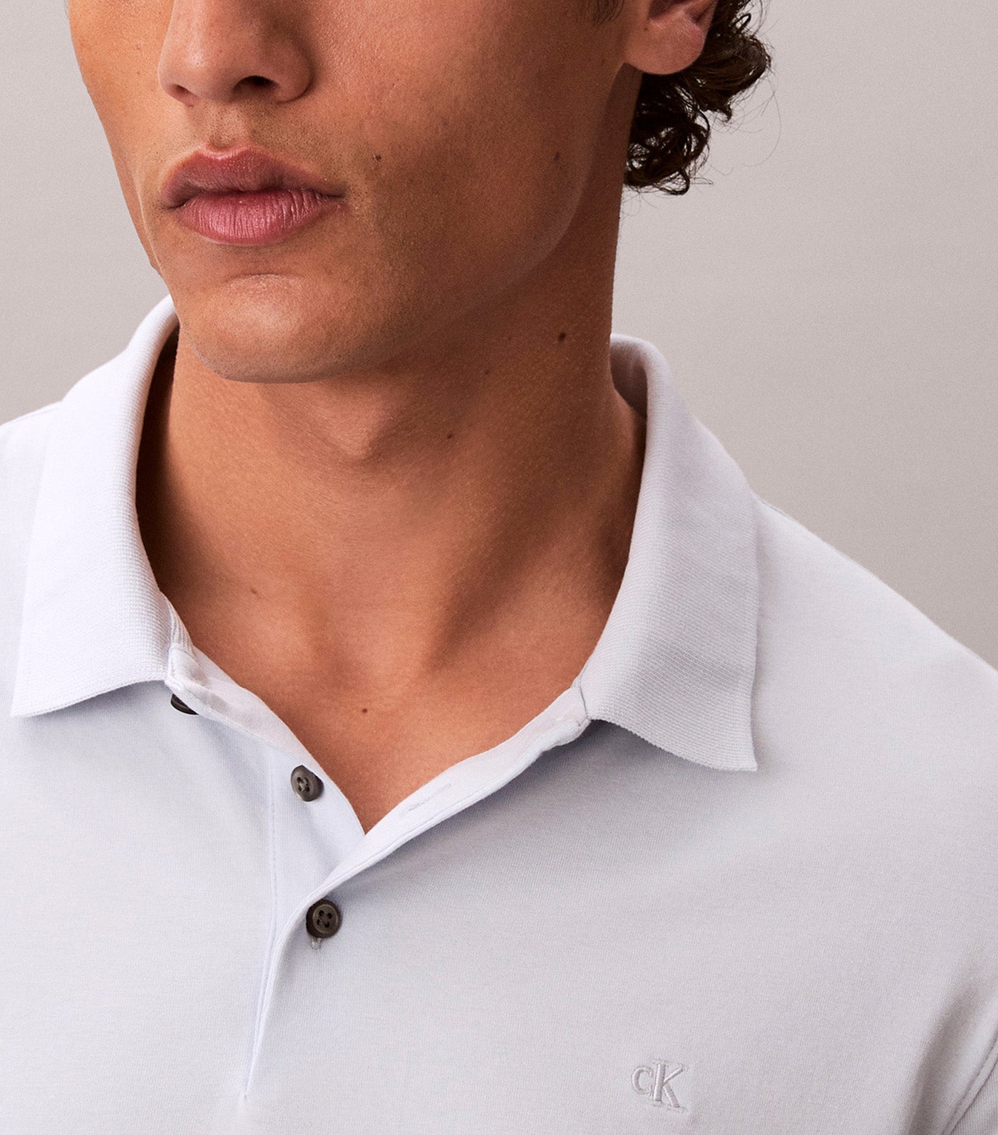 Short Sleeve Slim Stretch Cotton Polo
