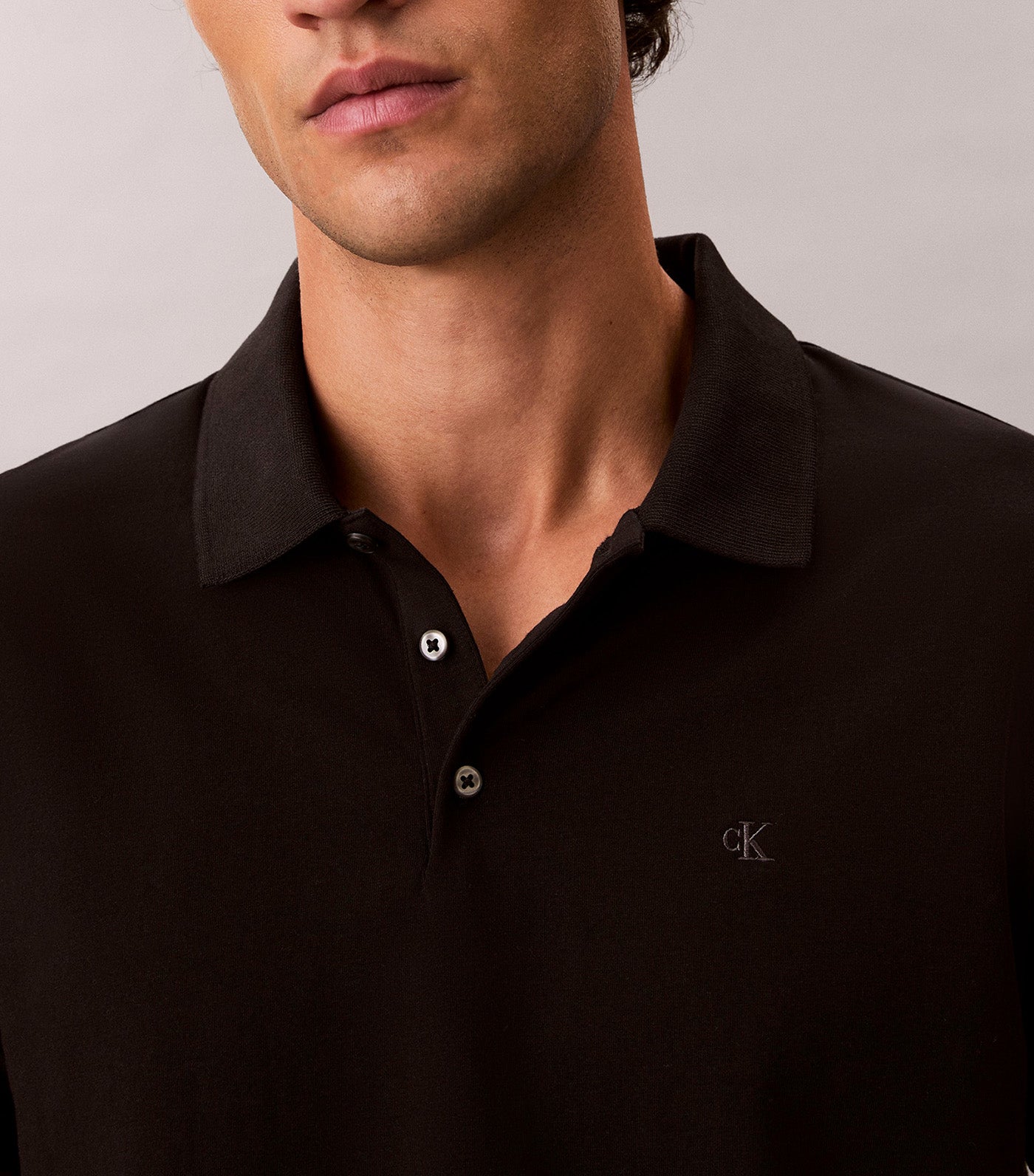 Short Sleeve Slim Stretch Cotton Polo