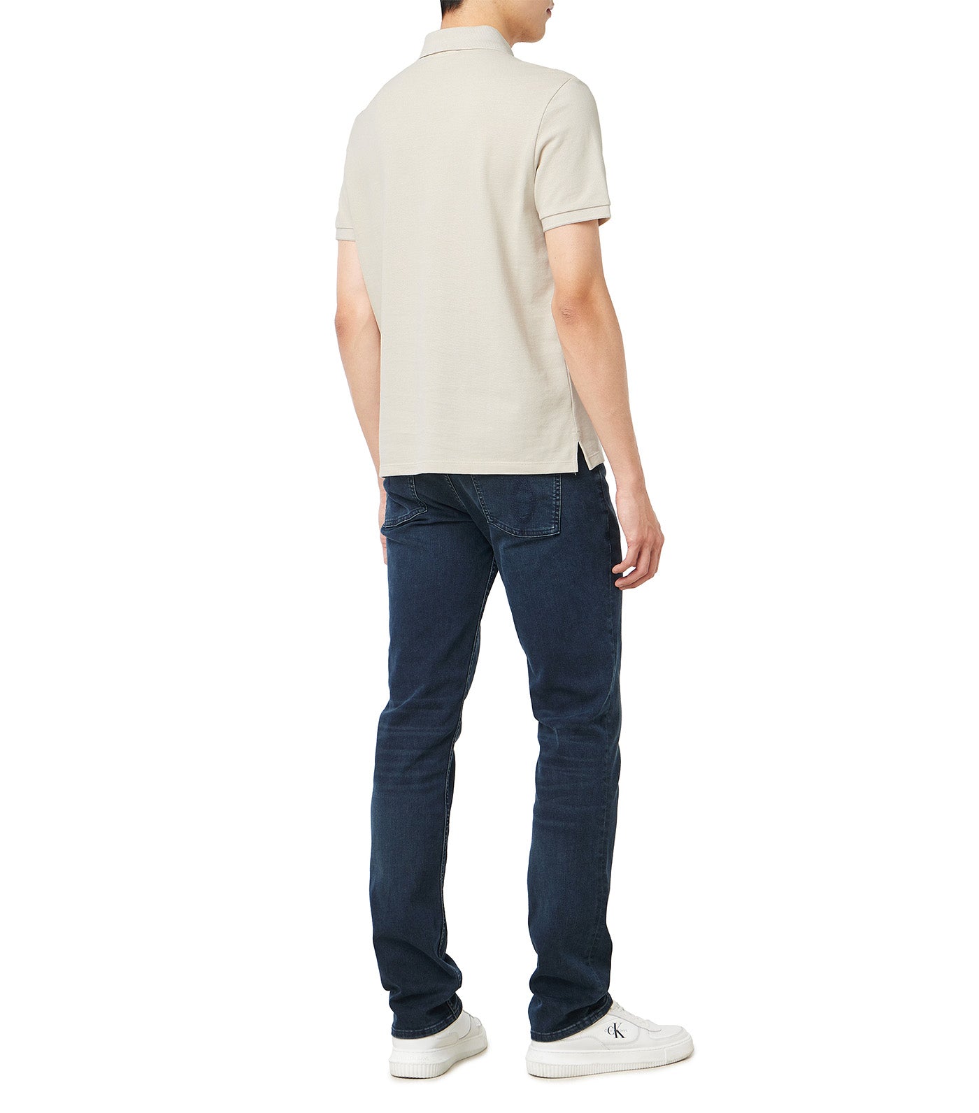 Men's Short Sleeve Monogram Pique Polo