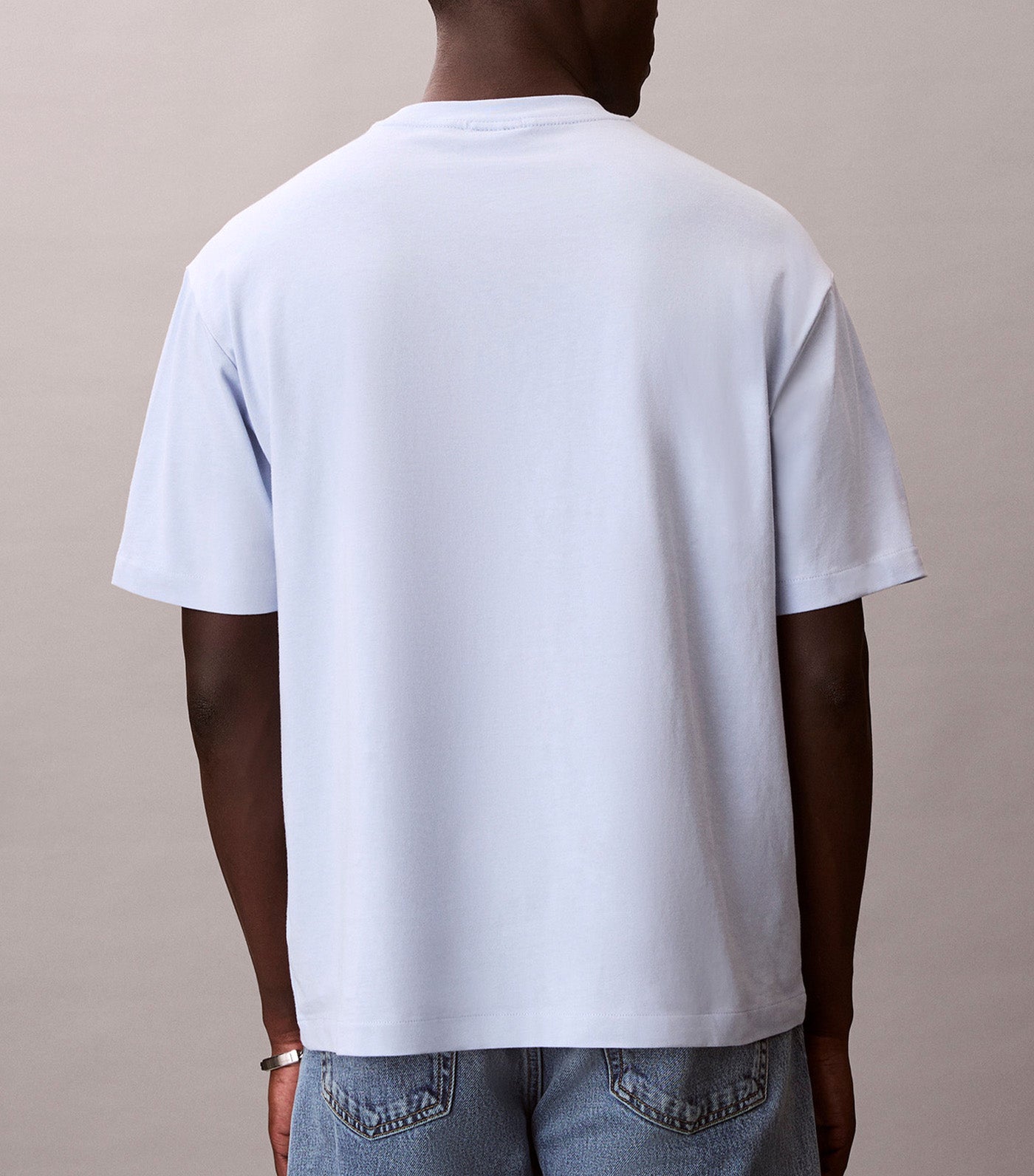 Calvin Logo Crewneck Tee