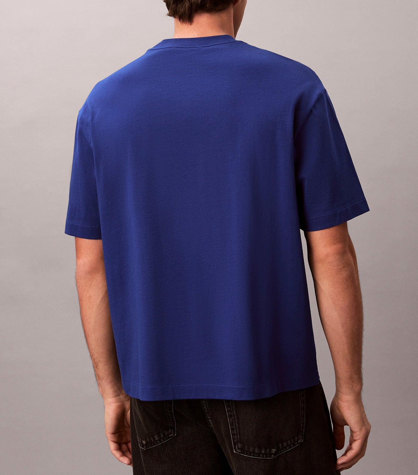 Calvin Logo Crewneck Tee