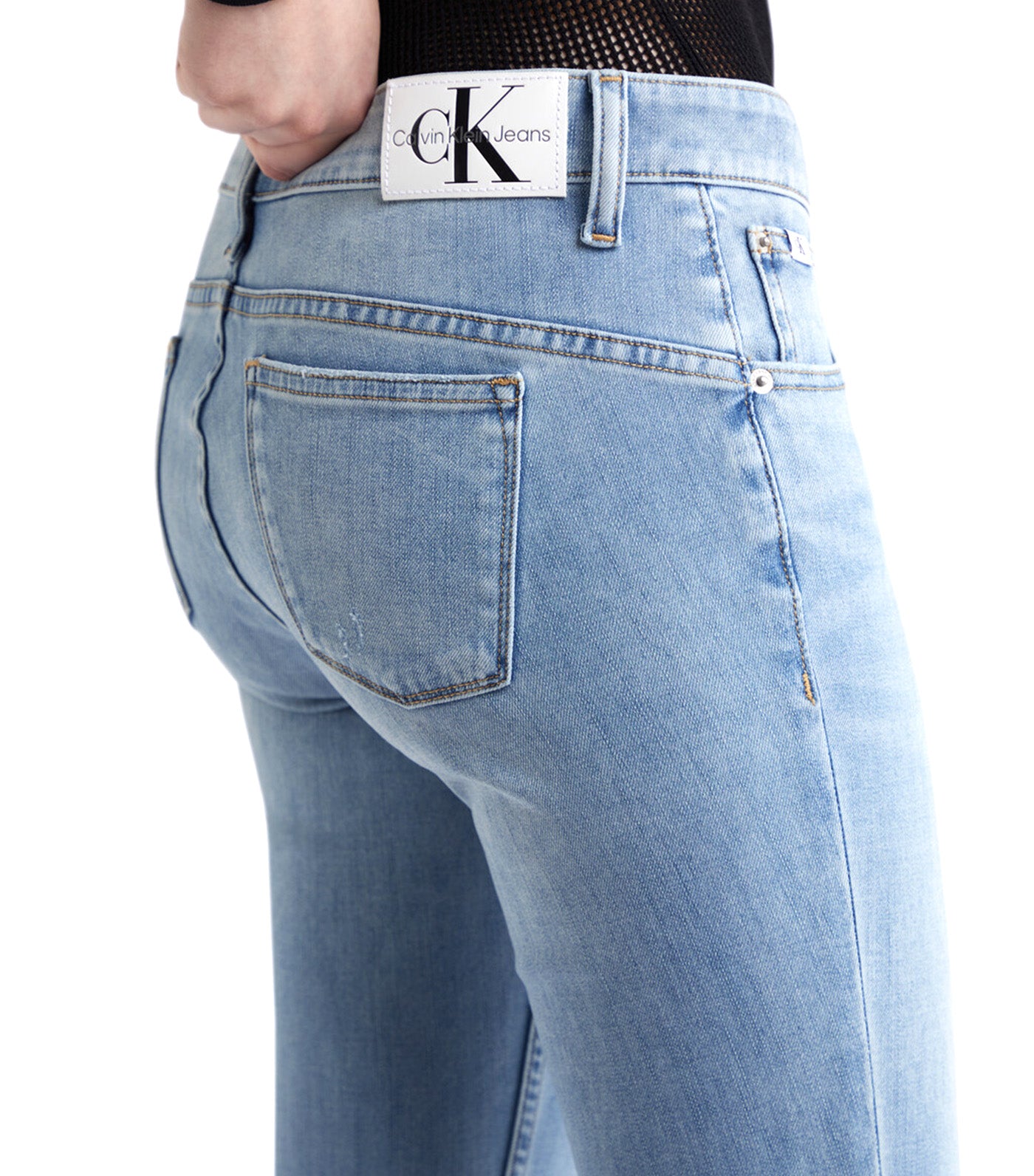 37.5 Bi-Stretch Body Ankle Jeans Blue