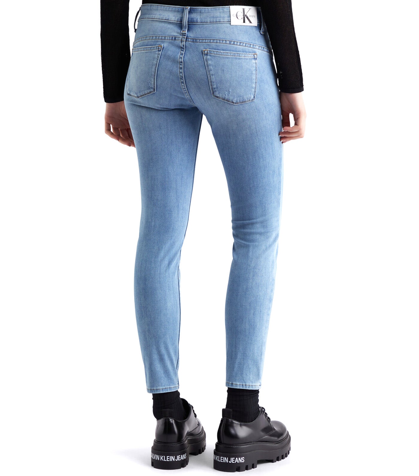 37.5 Bi-Stretch Body Ankle Jeans Blue
