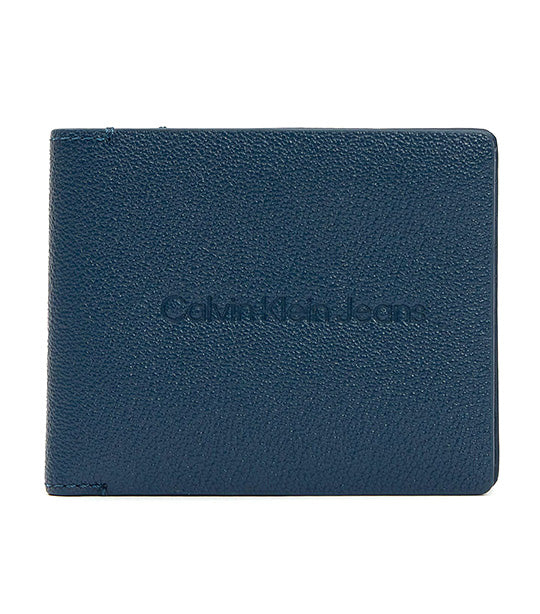 Micro Pebble Billfold Wallet Onyx Blue
