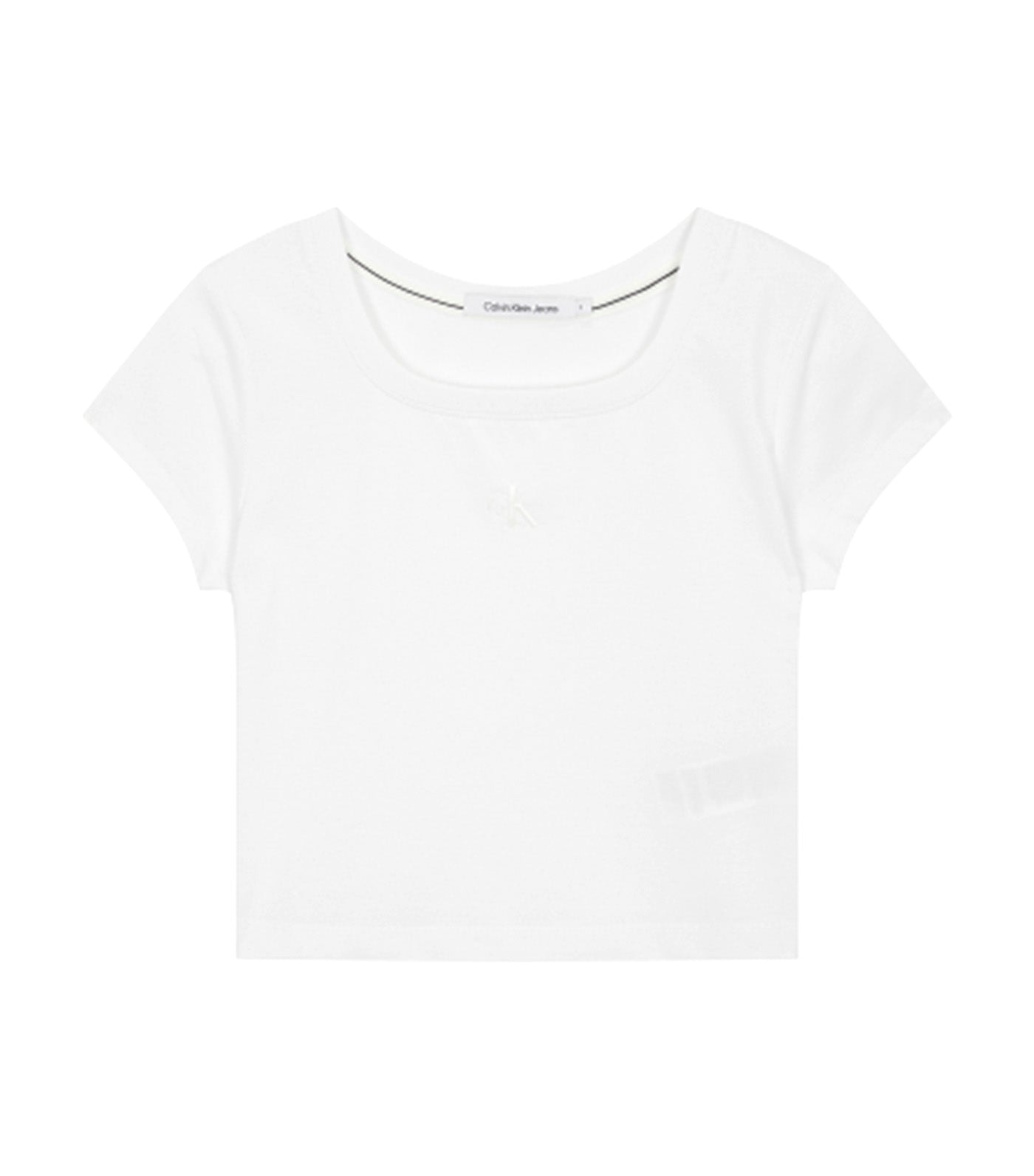 Cooling Logo Baby Tee Bright White