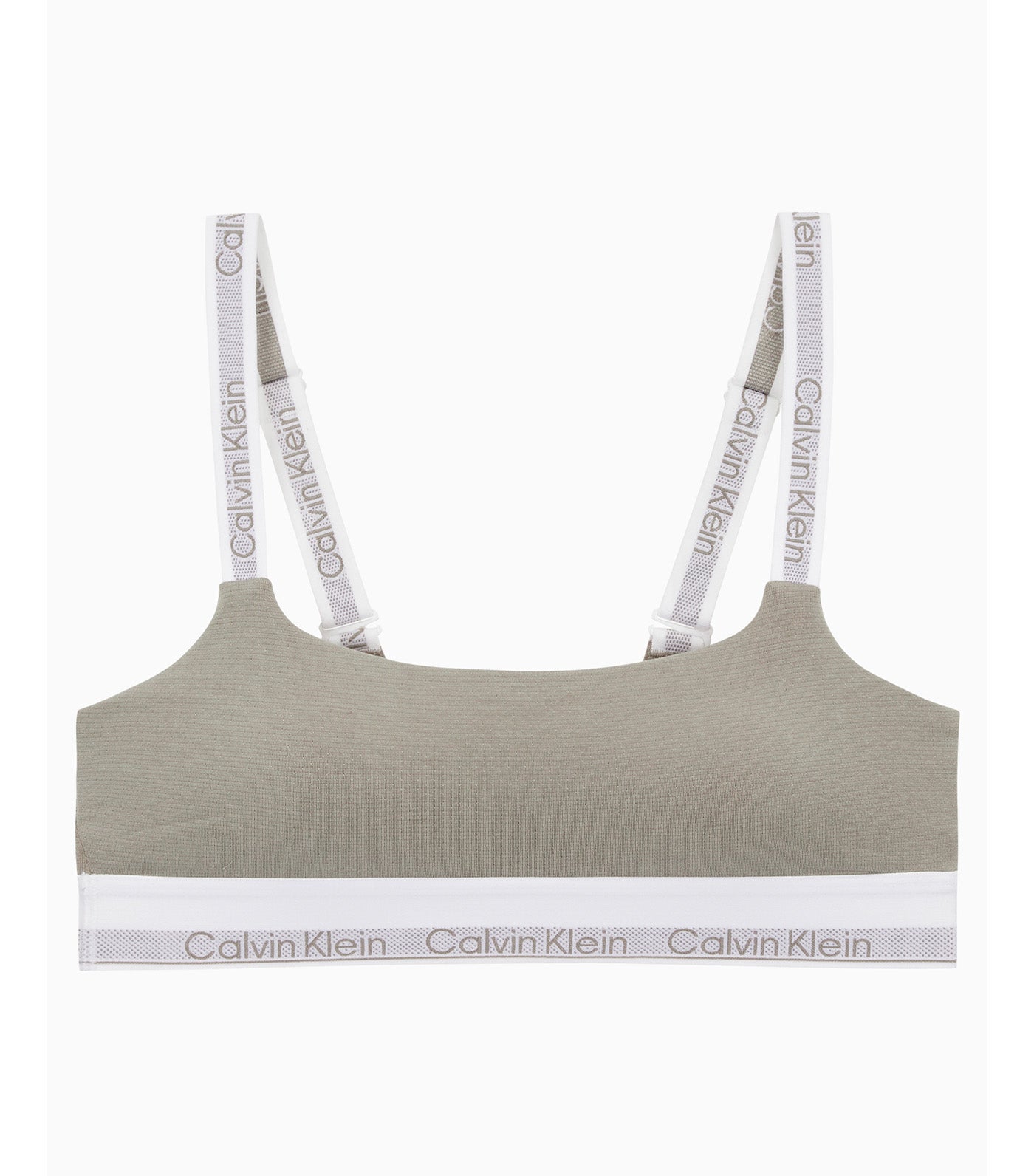 Modern Cotton Lightly Lined Bralette Khaki