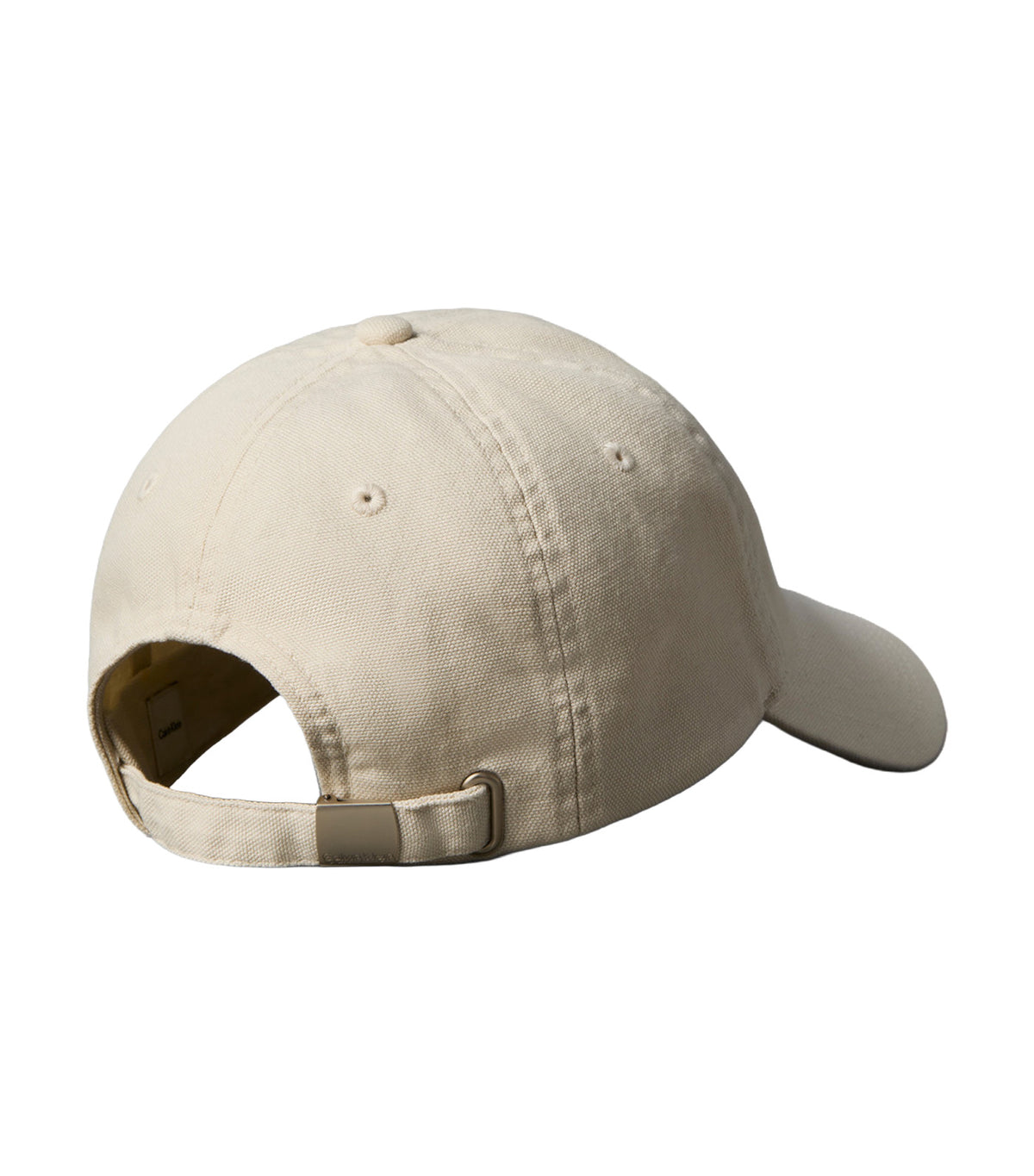 Washed Embroidered Logo Cap Beige
