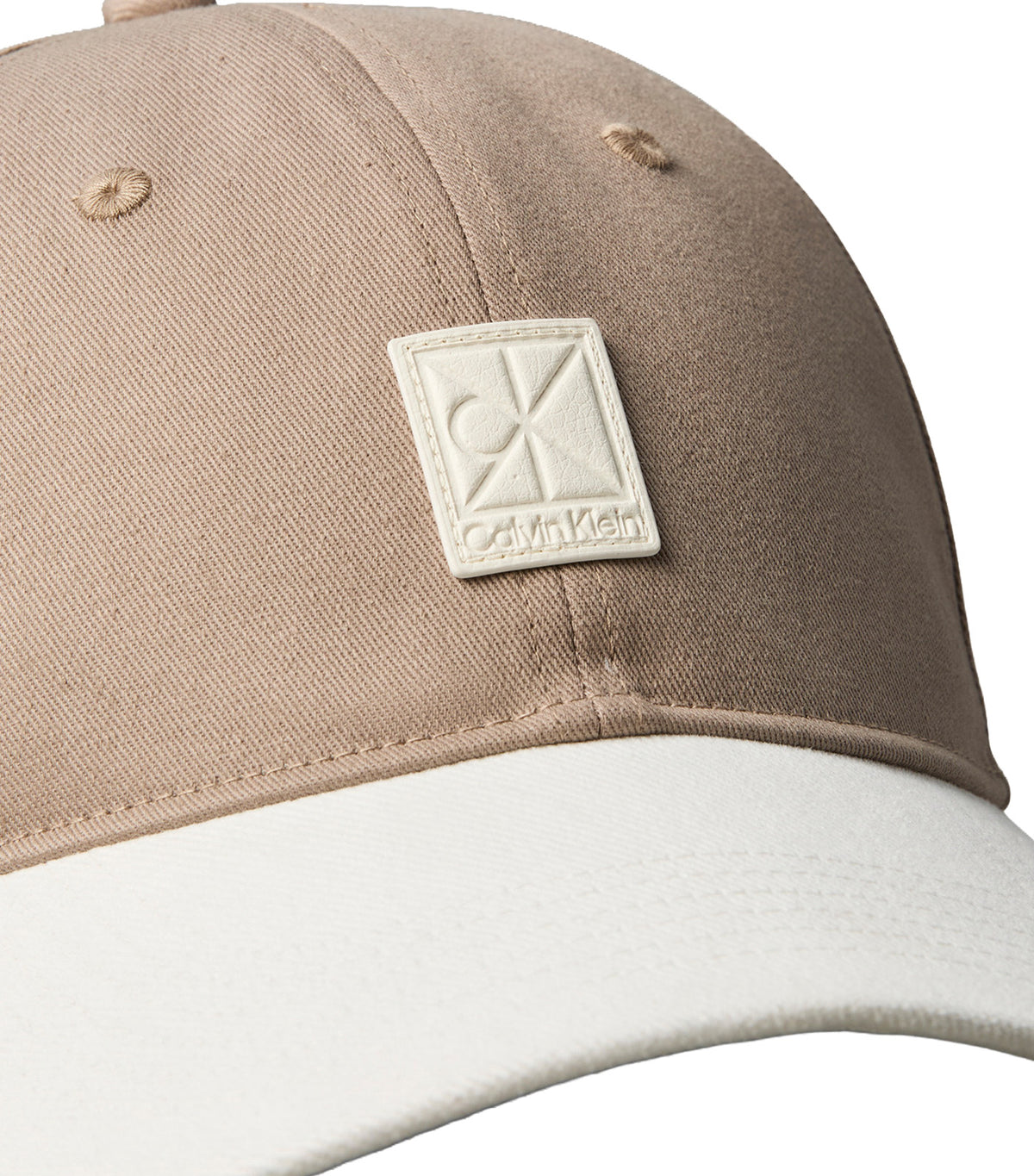 Emblem Logo Baseball Cap Brown