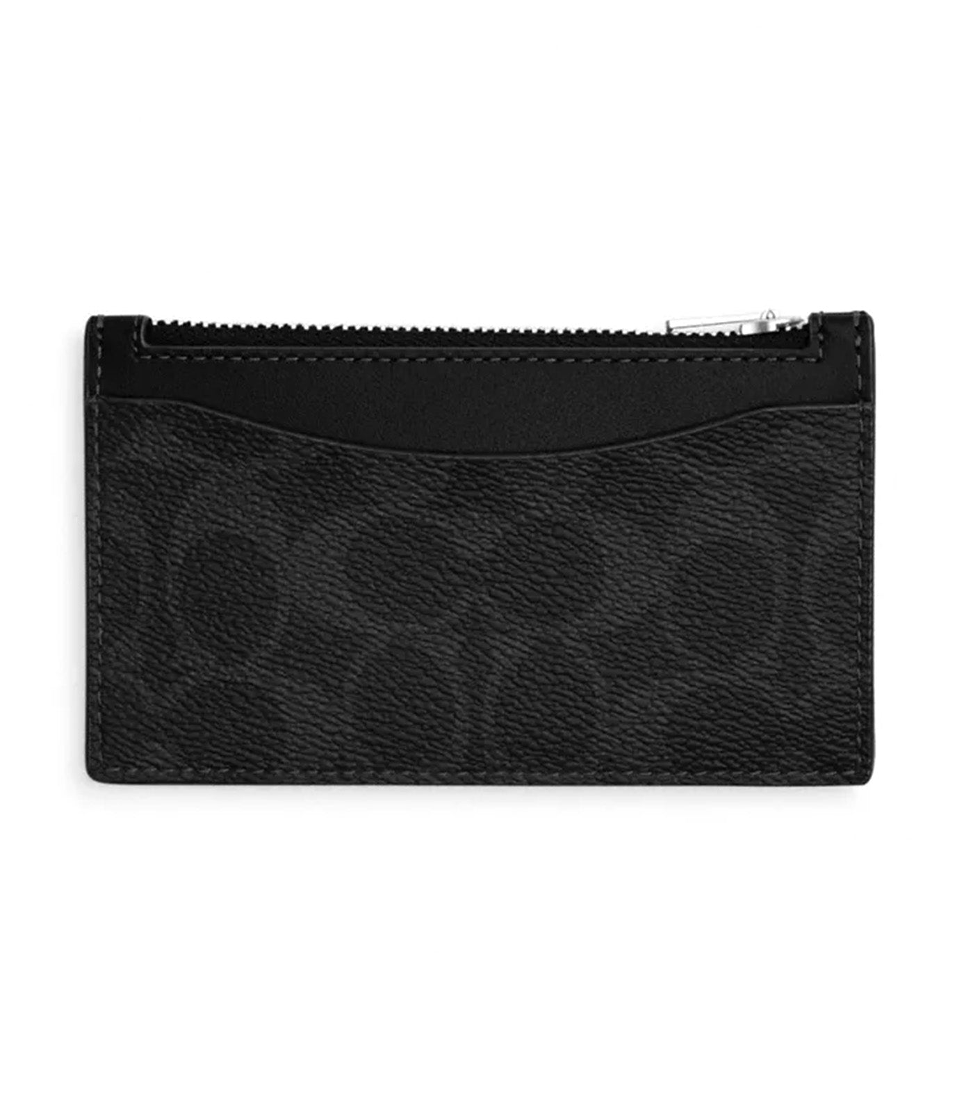 Zip Card Case Black Signature