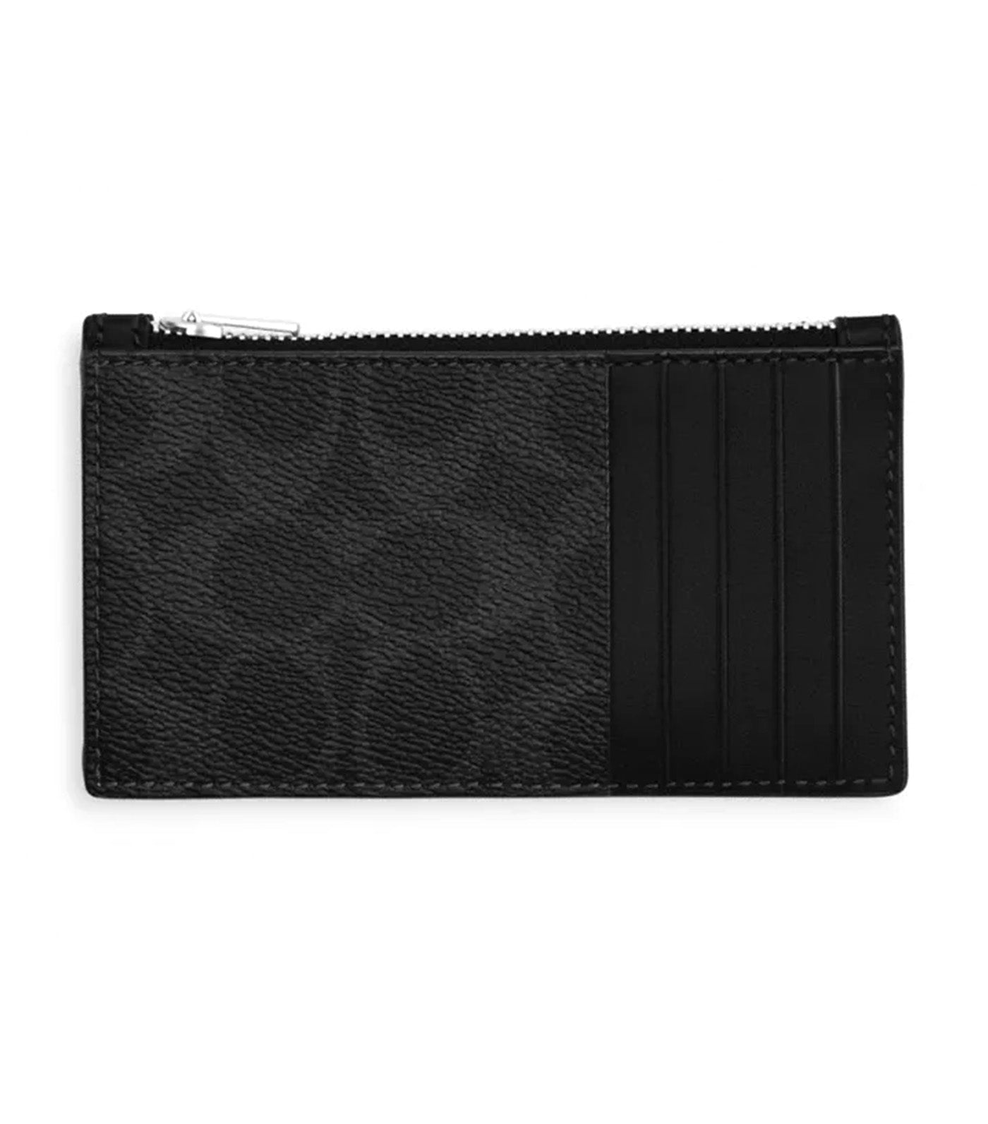 Zip Card Case Black Signature