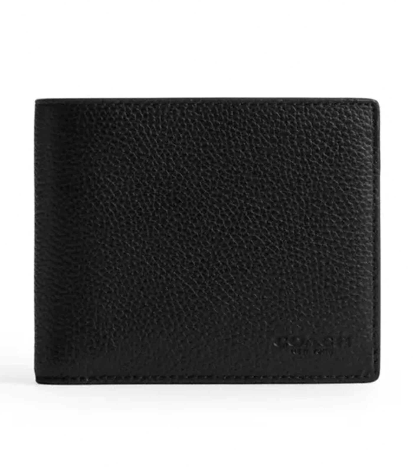 3-In-1 Wallet Soft Leather Black