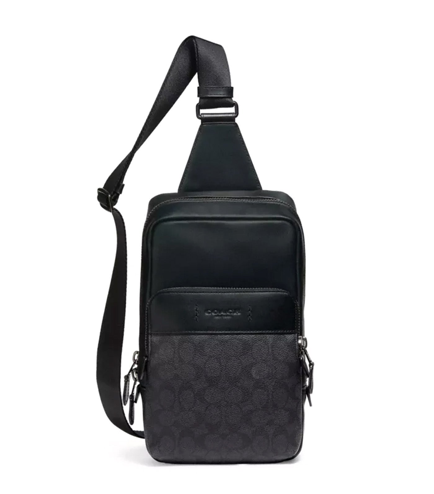 Coach Gotham Pack Ji/Charcoal/Black