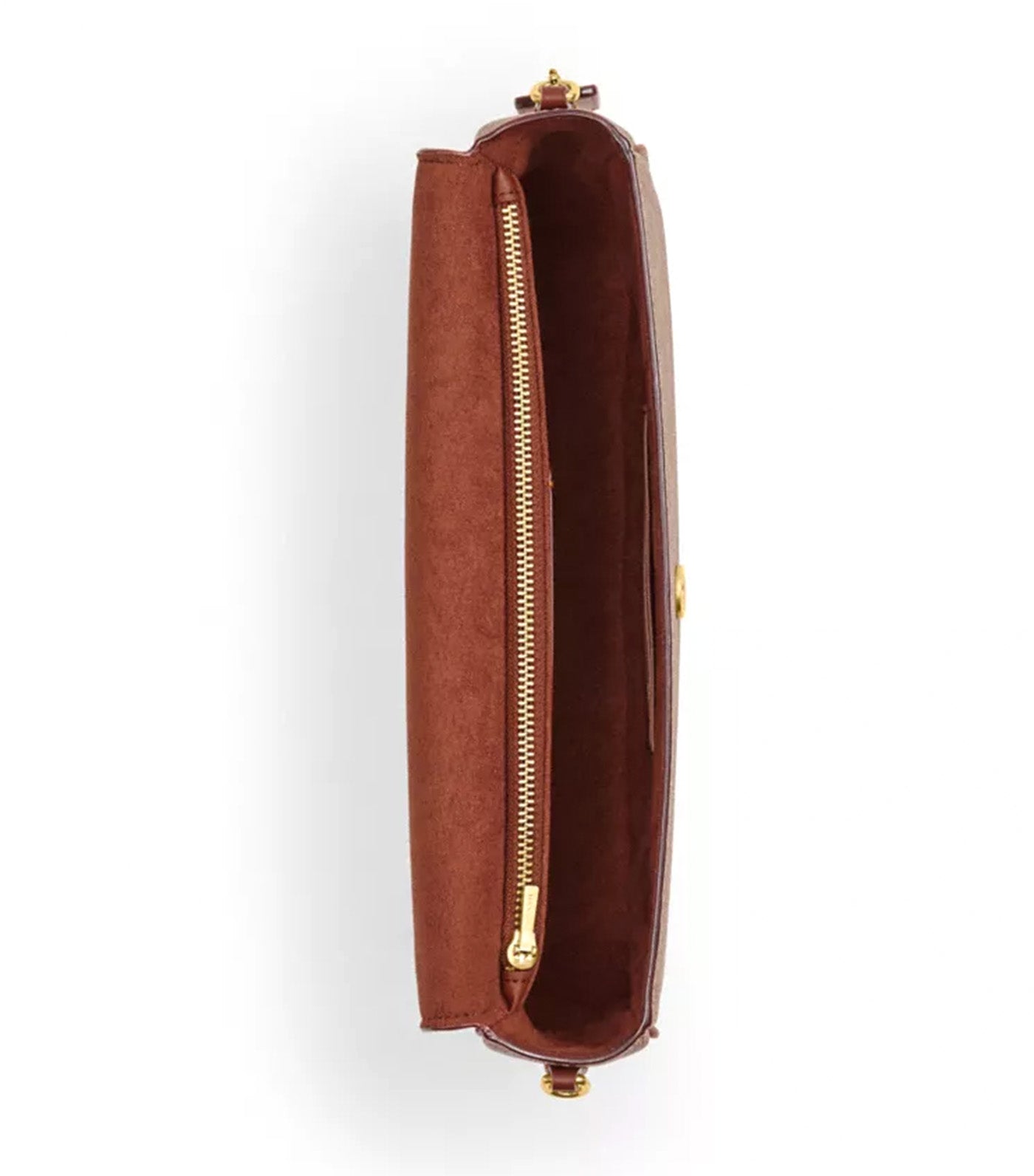 Brook Flap Chain Bag Tan Caramel