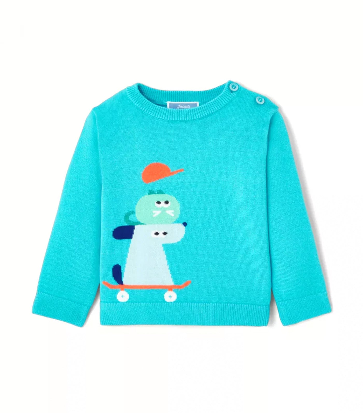 Cobalt Sweatshirt Bleu Turquoise