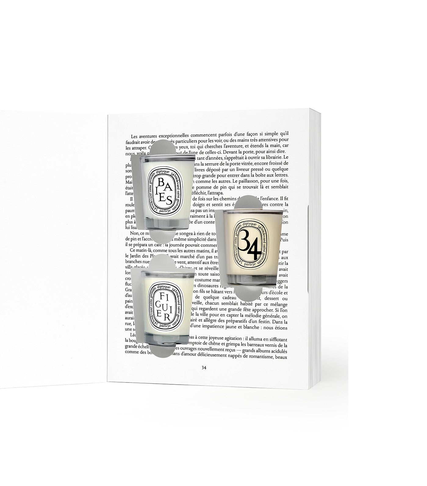 Surprise Set with 3 Miniature Candles