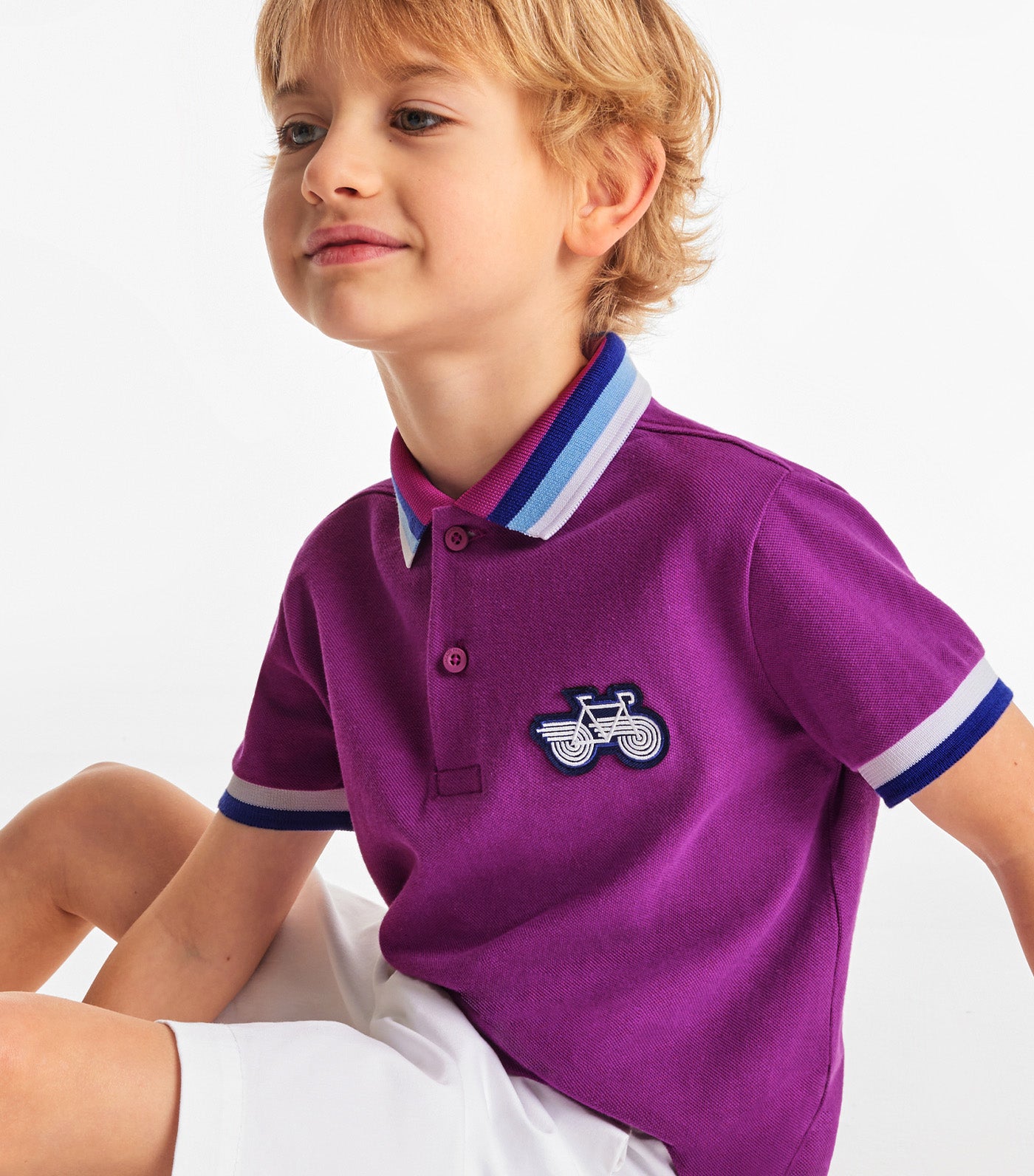 Comedien Polo Shirt Violine