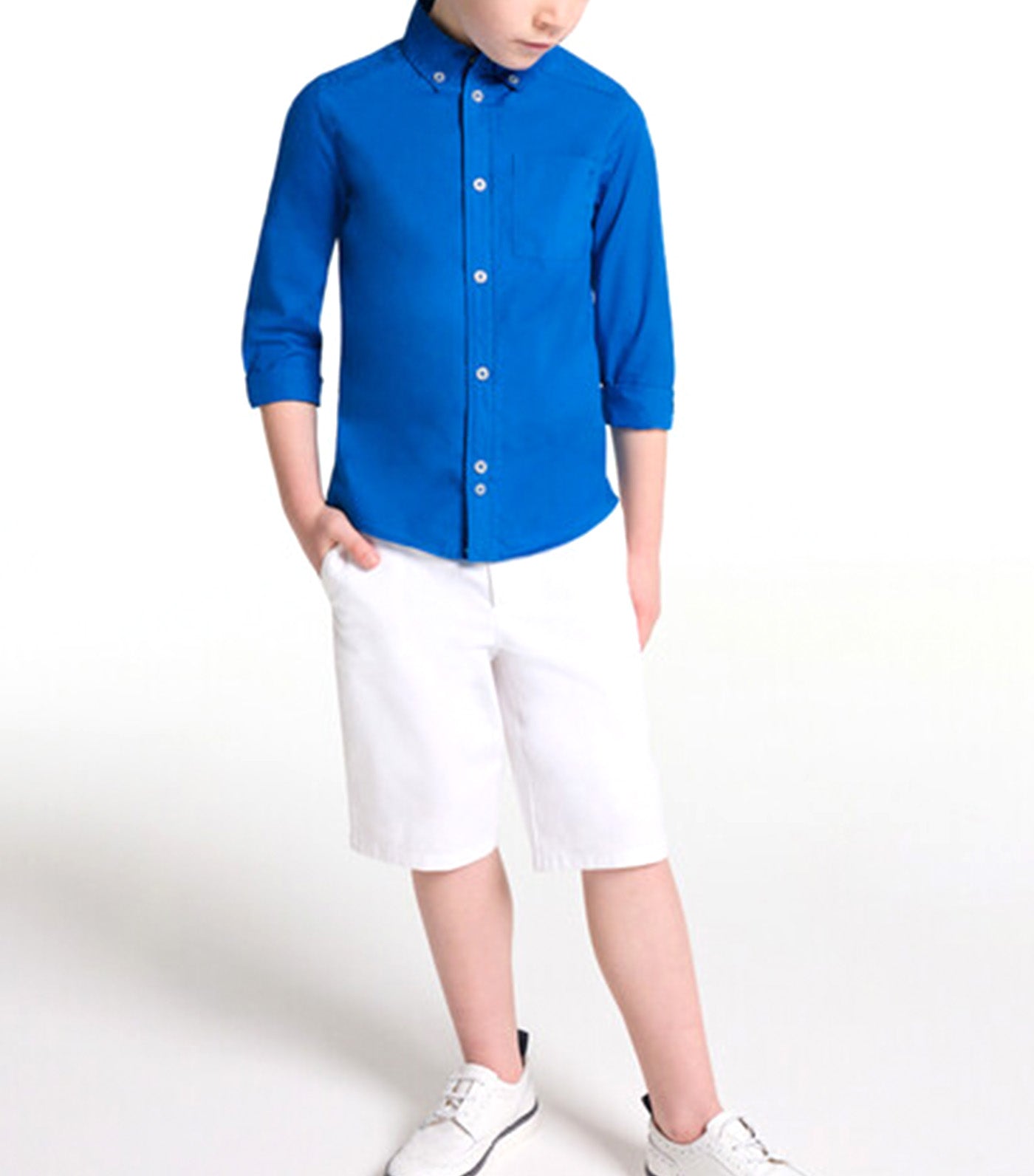 Contrebasse Long Sleeve Blue