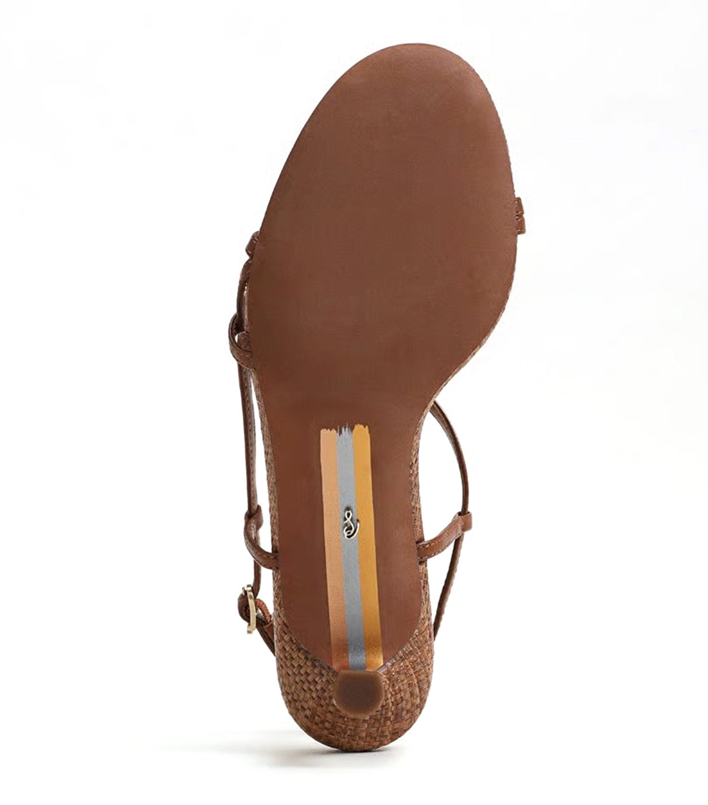 Sam Edelman Cora Kitten Heel Sandal Rich Cognac