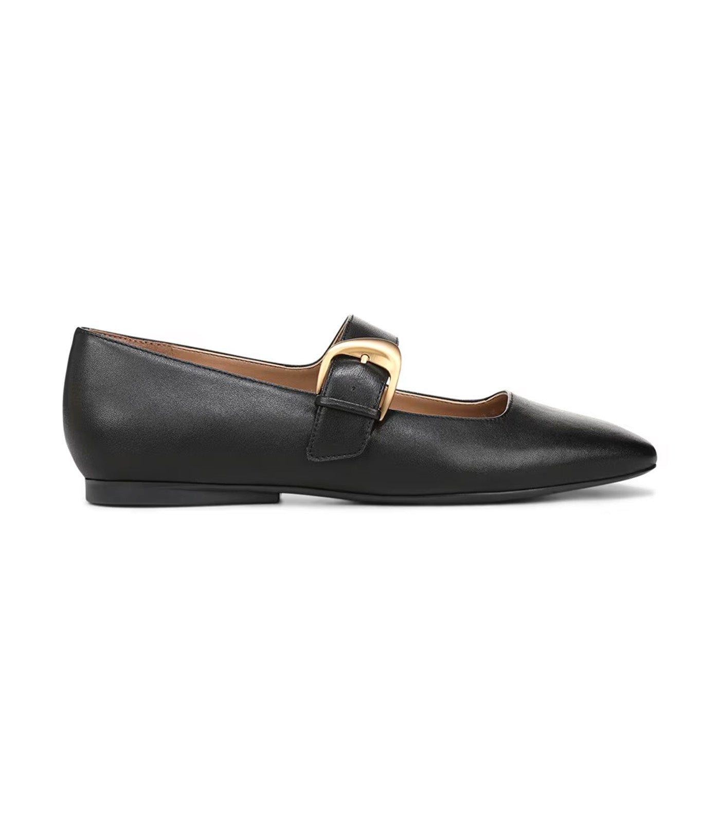 Naturalizer Cosmic Mary Jane Flat Black Leather