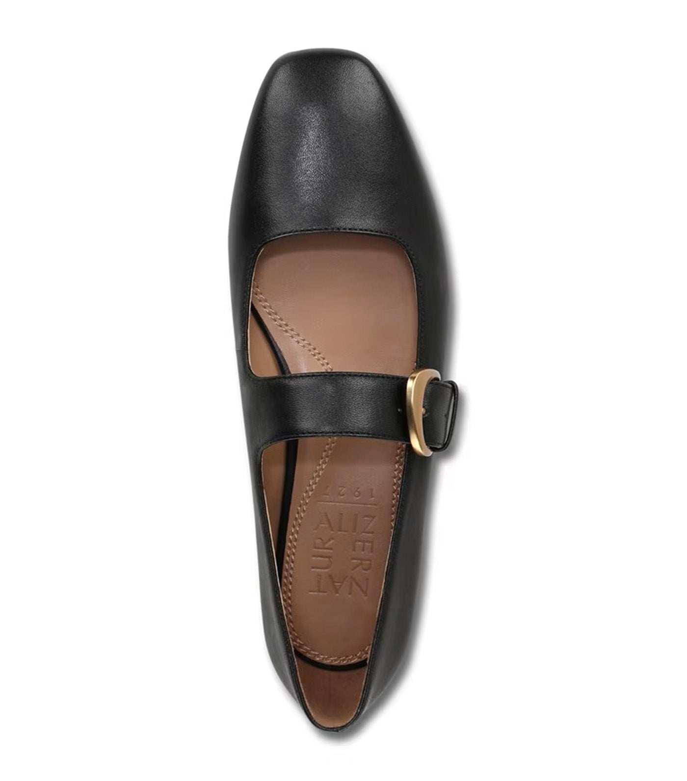 Naturalizer Cosmic Mary Jane Flat Black Leather