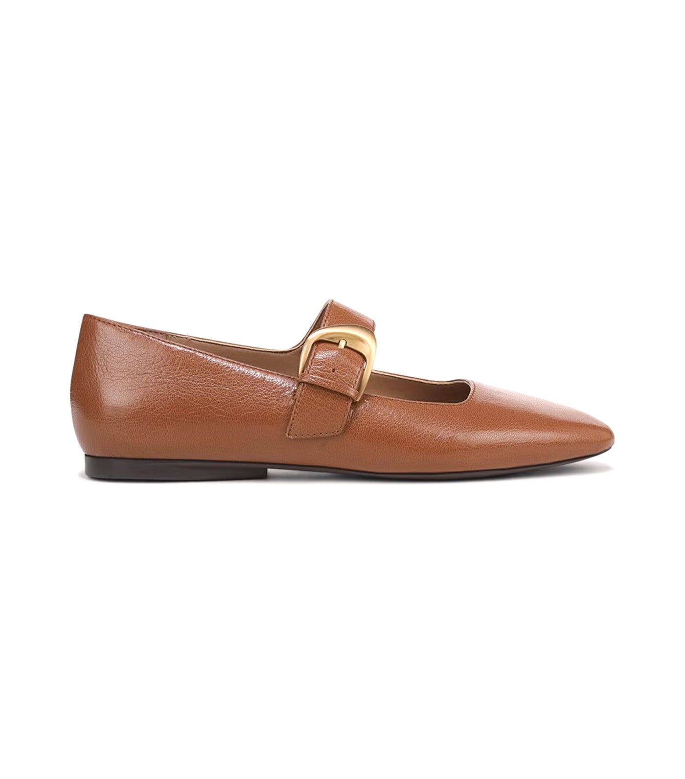 Cosmic Mary Jane Flat English Tea Brown