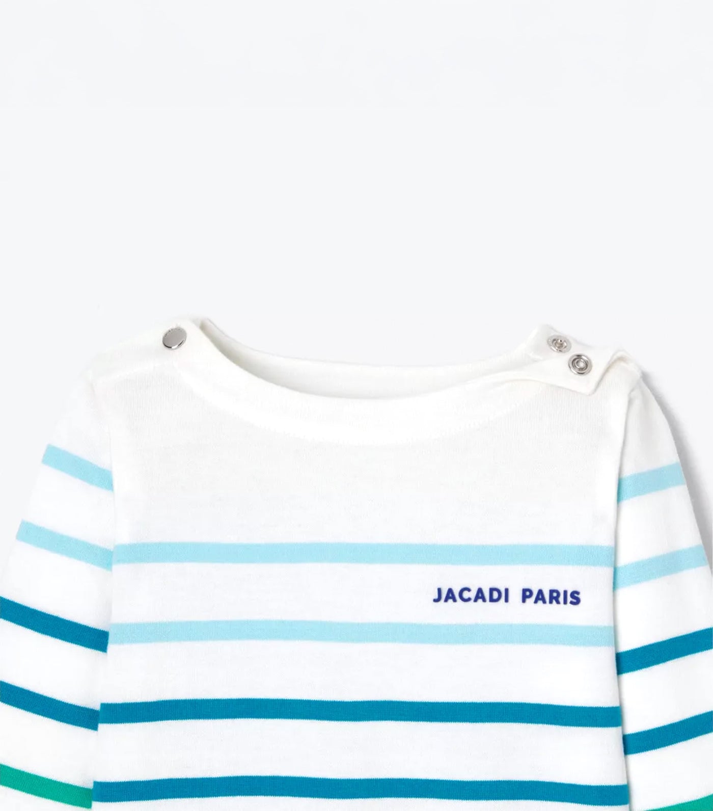 Couleuvre Long Sleeves Blanc/Bleu Alize