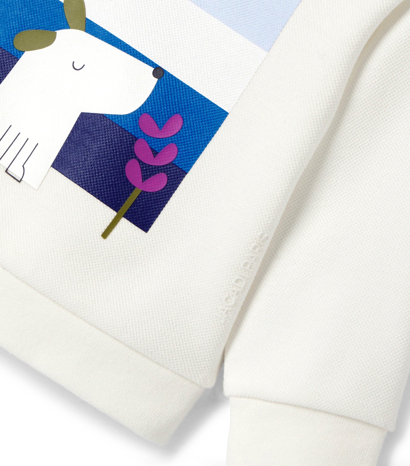 Crabouille Sweatshirt Blanc Doux