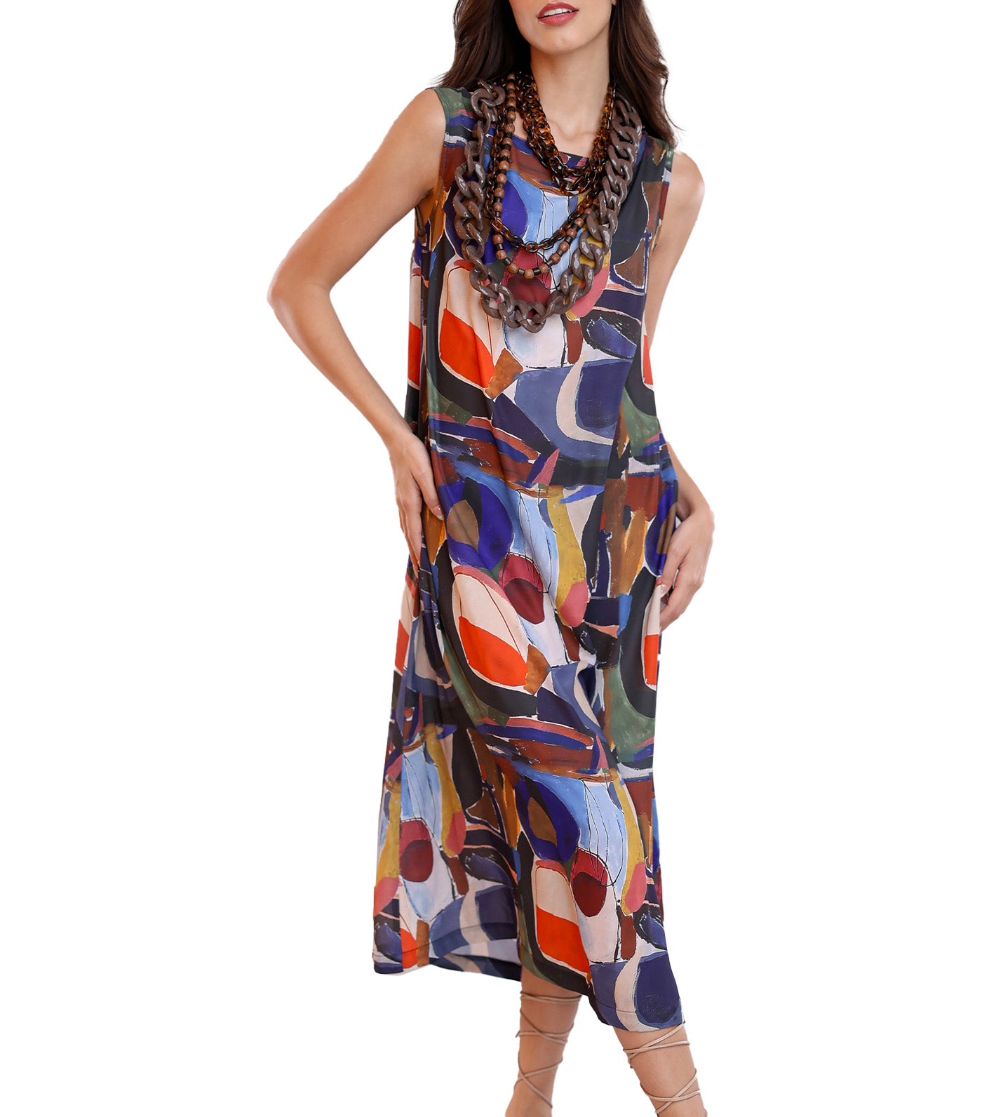 Ivasae Dress with Sash