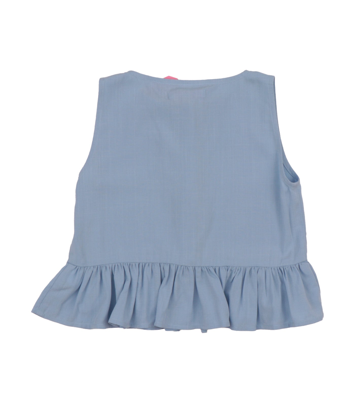 Cristina Sleeveless Tie Top Blue