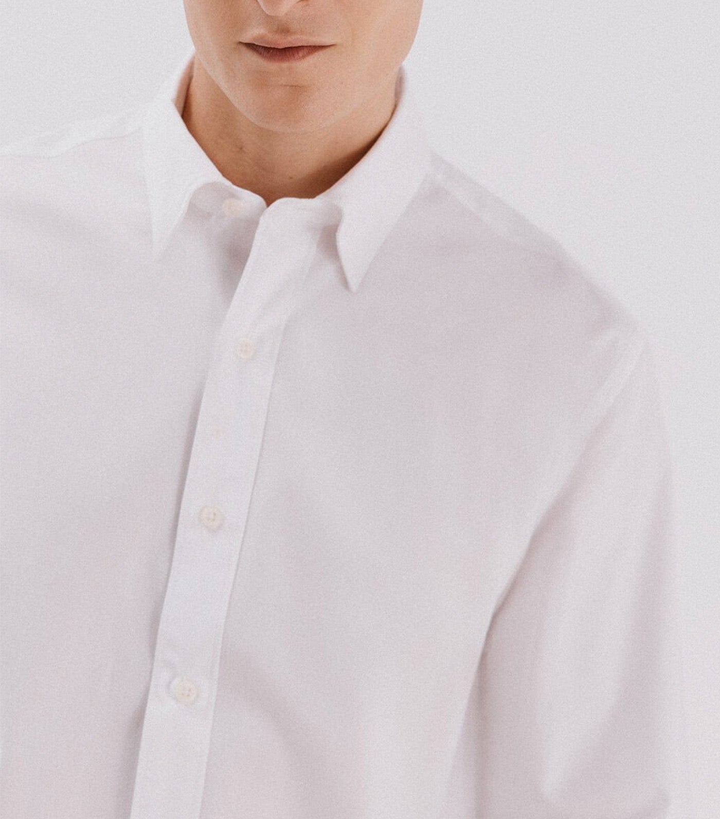 Plain Tencel Cotton Shirt