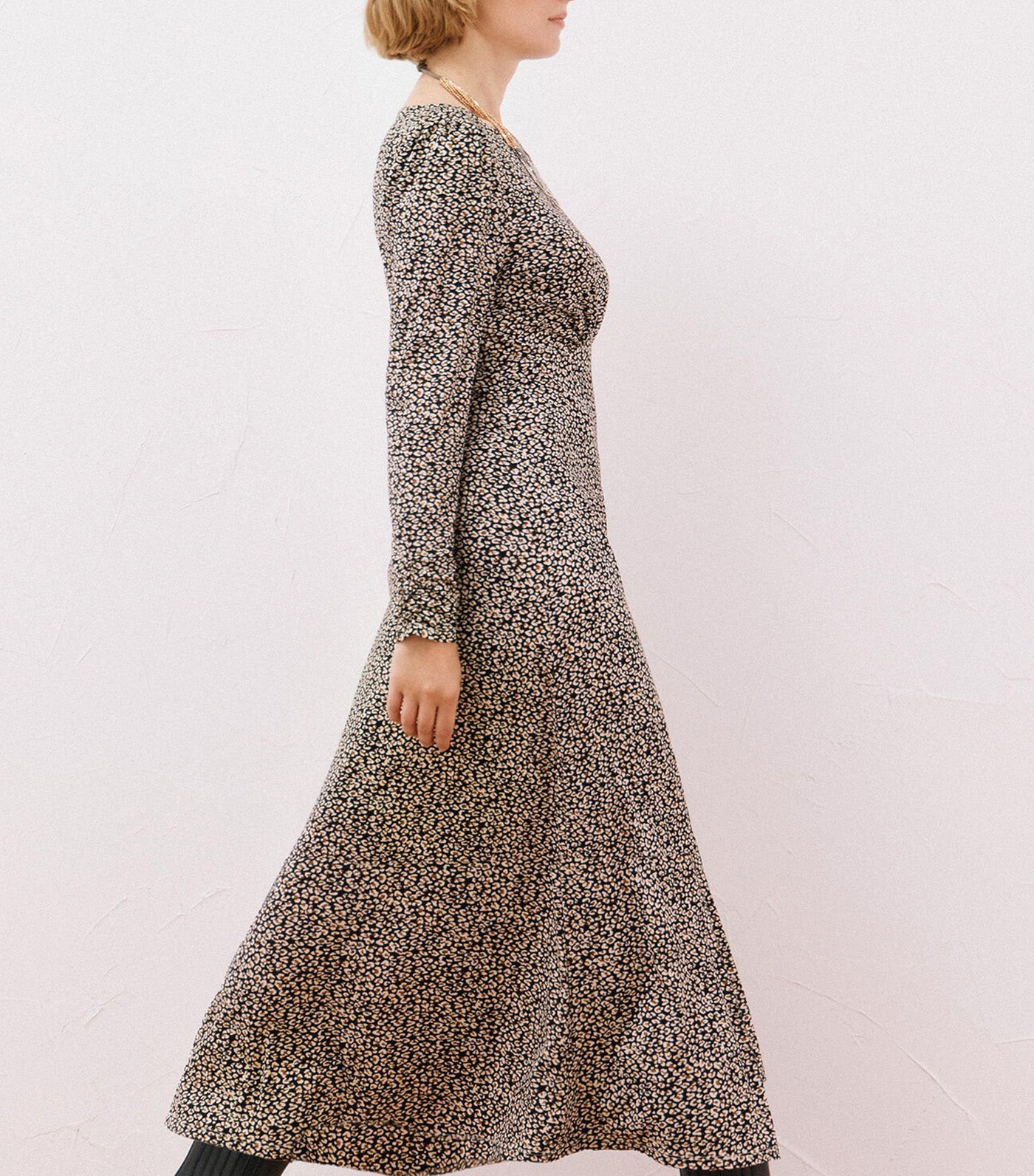 Gathered Chest Dress