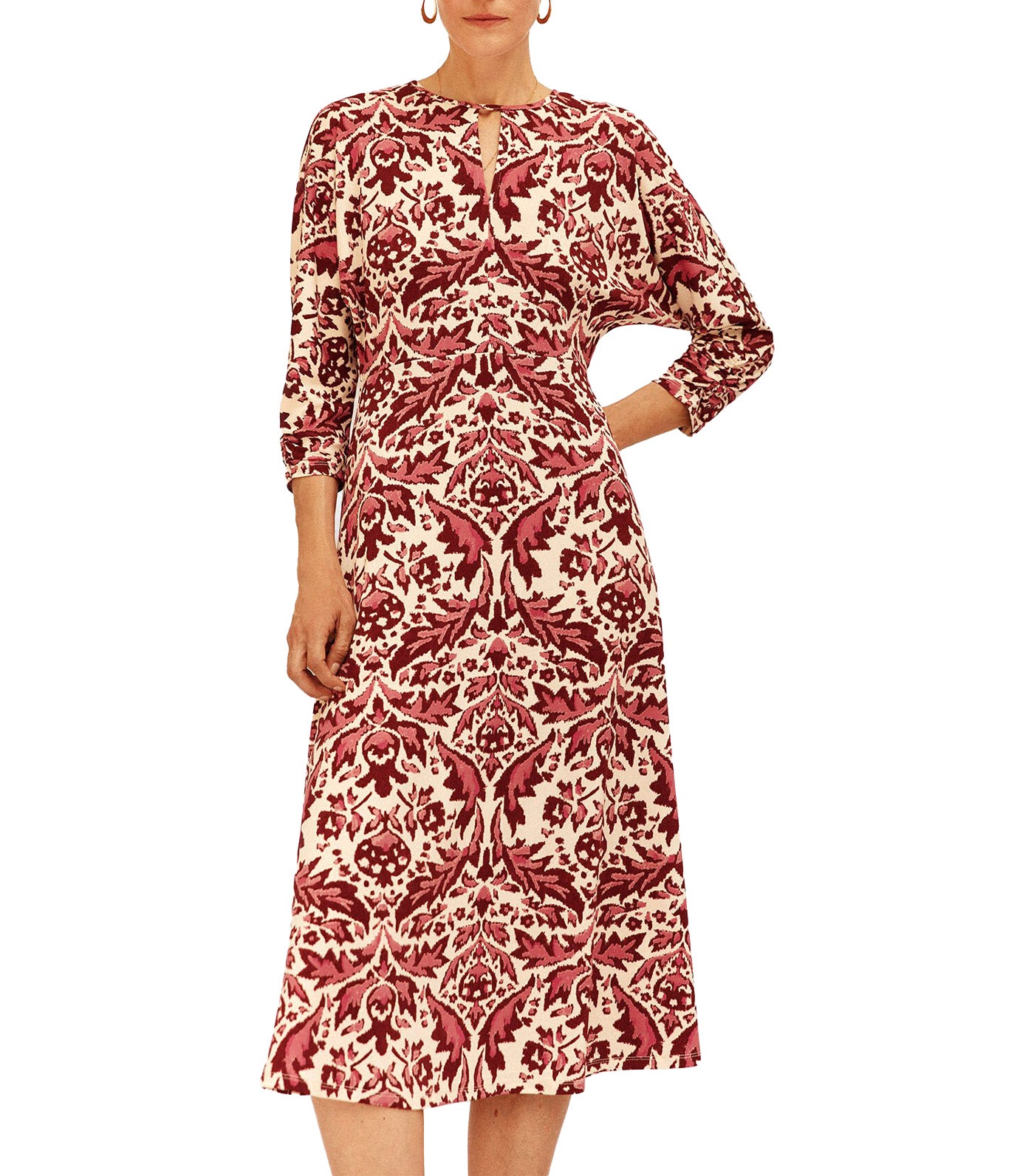 Flowing Printed Dress