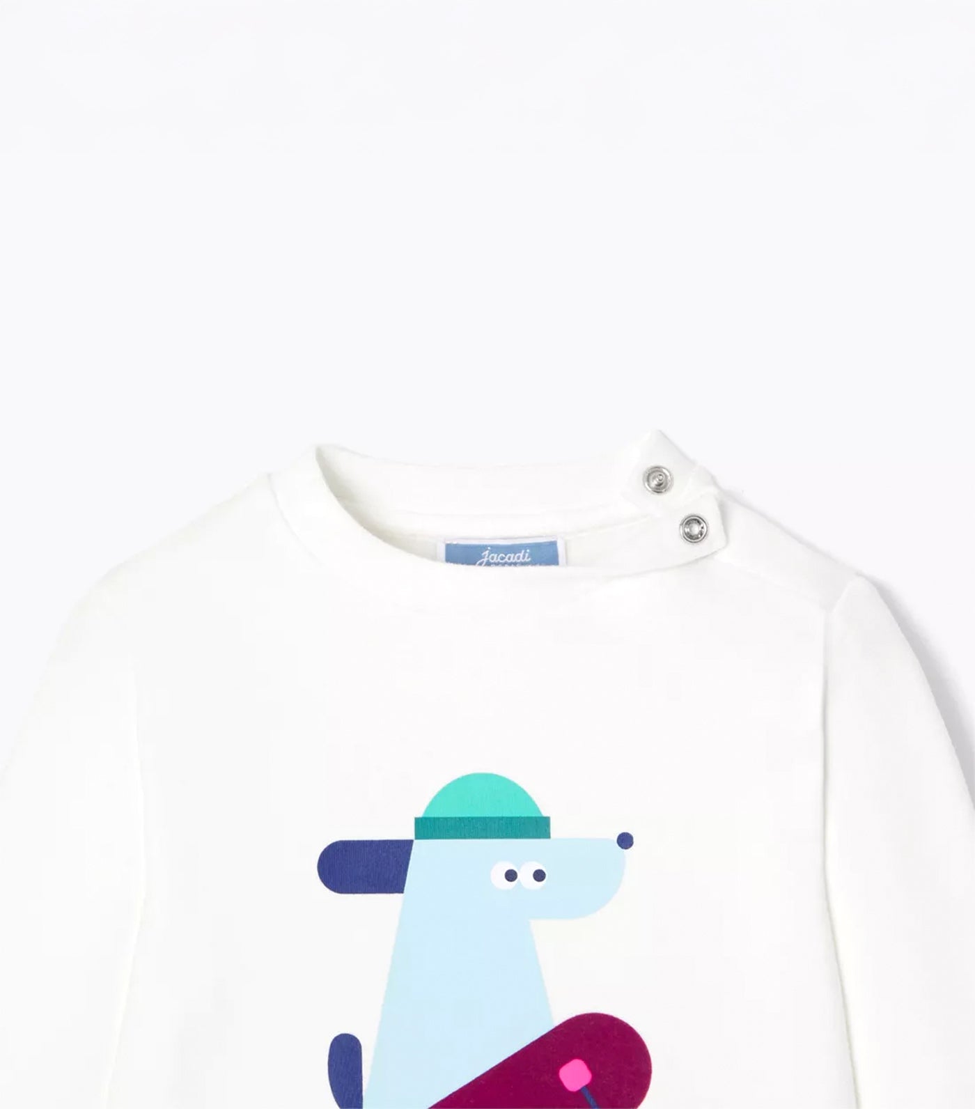 Cupidon Sweatshirt Blanc Doux Jacadi