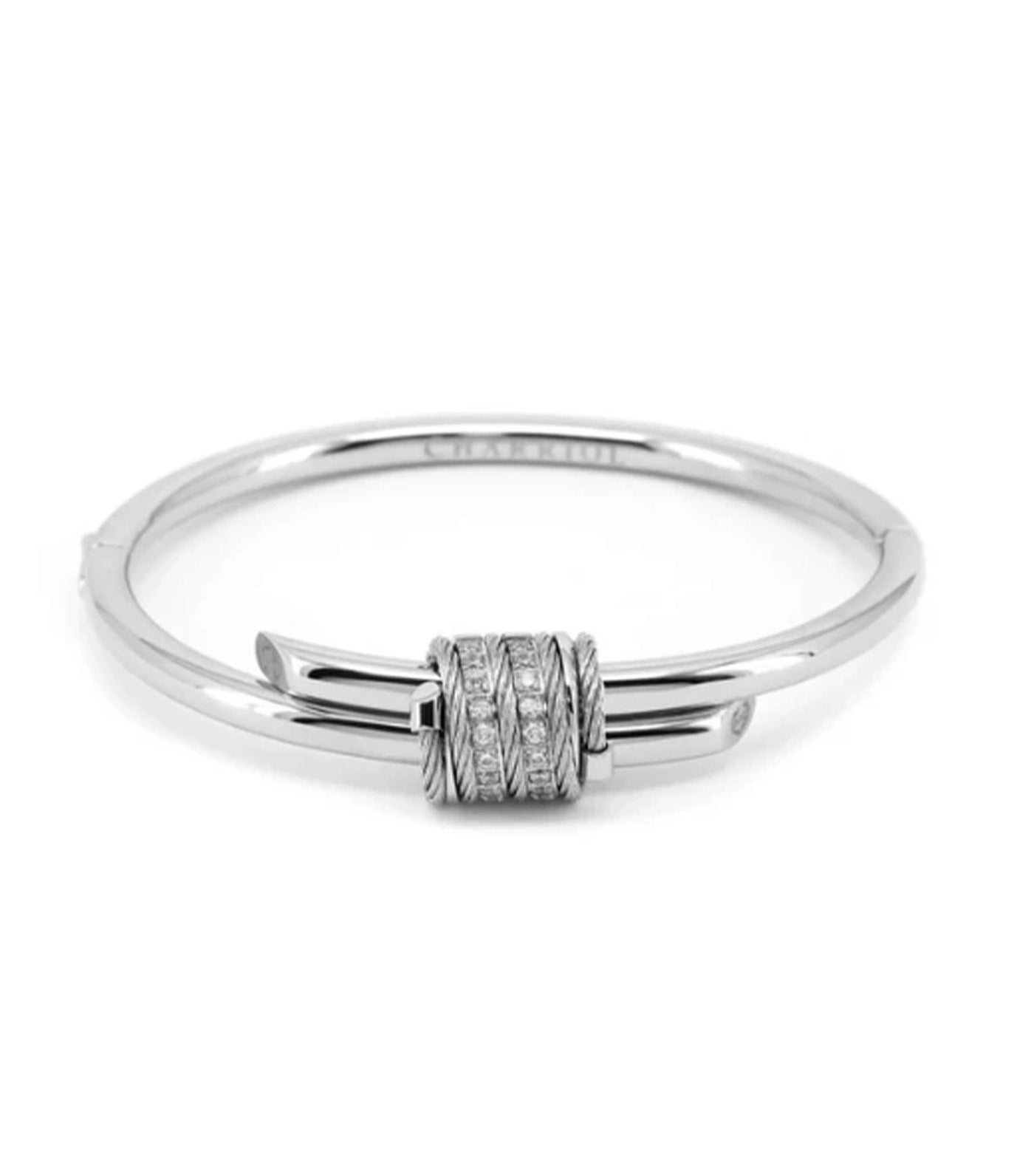 St. Tropez Promesse Bangle Stainless Steel