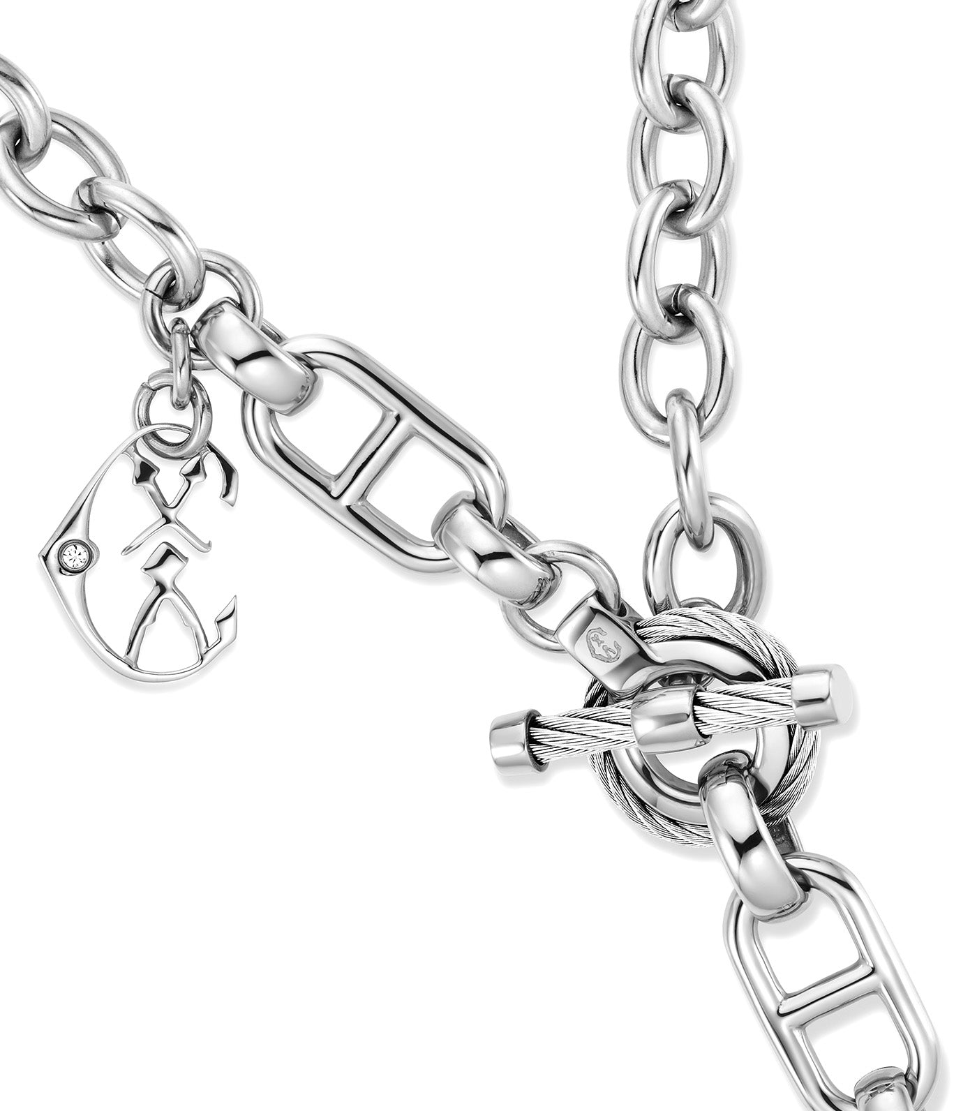 St. Tropez Necklace Mariner Silver