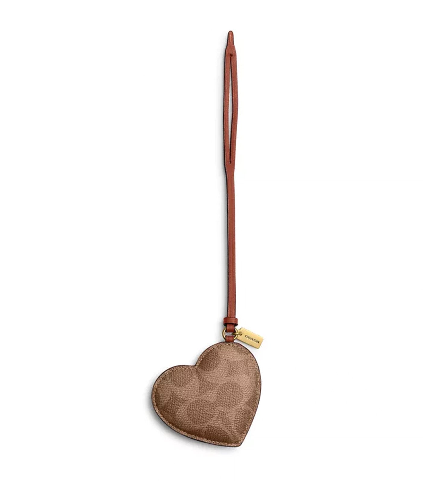 Bag Charm Tan Caramel