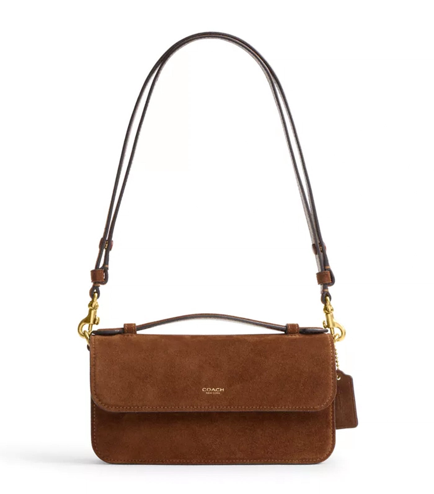 Elora Top Handle Crossbody Bag Warm Brown