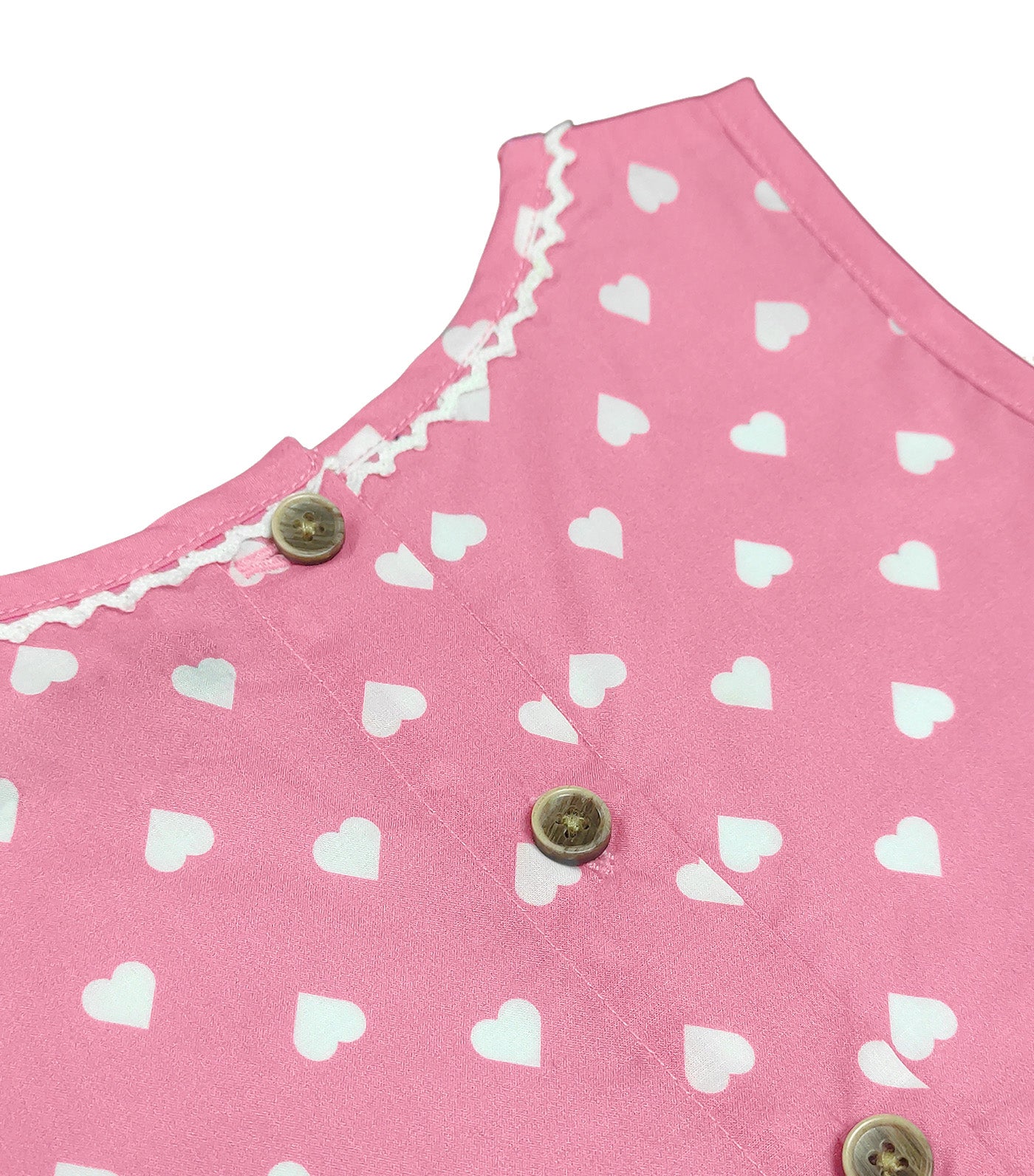 Bellamy Girls Top and Short Set Pink